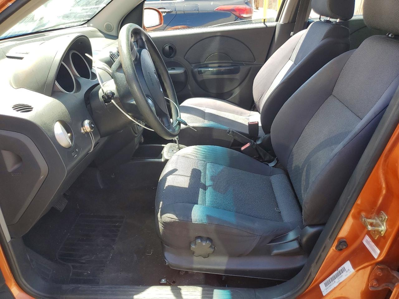 2006 Chevrolet Aveo Lt Оранжевый vin: KL1TG66636B523136