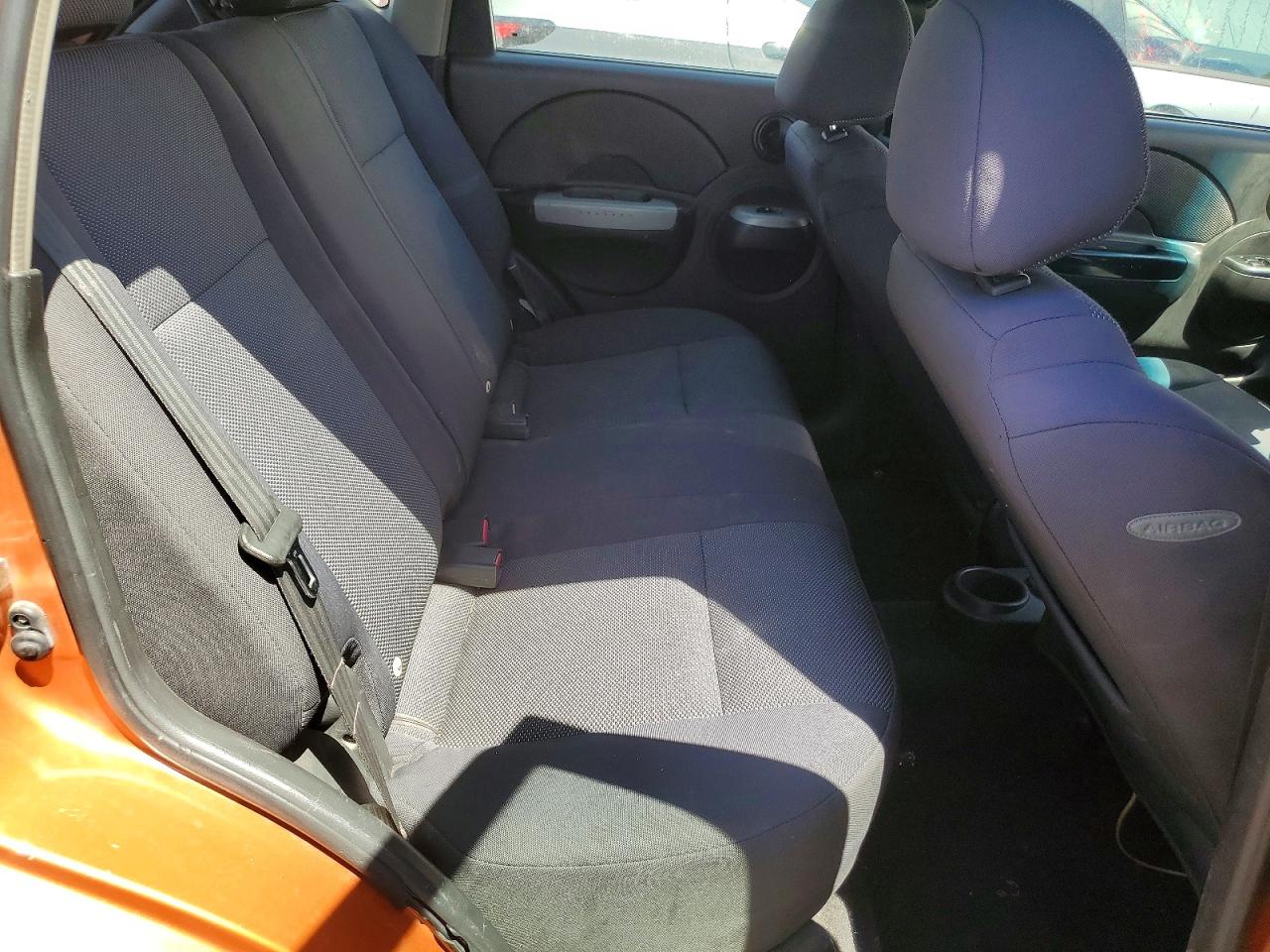 2006 Chevrolet Aveo Lt Оранжевый vin: KL1TG66636B523136