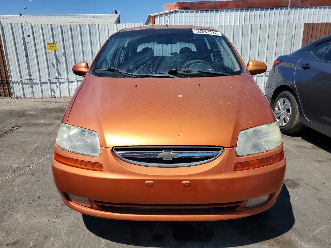 2006 Chevrolet Aveo Lt Оранжевый vin: KL1TG66636B523136