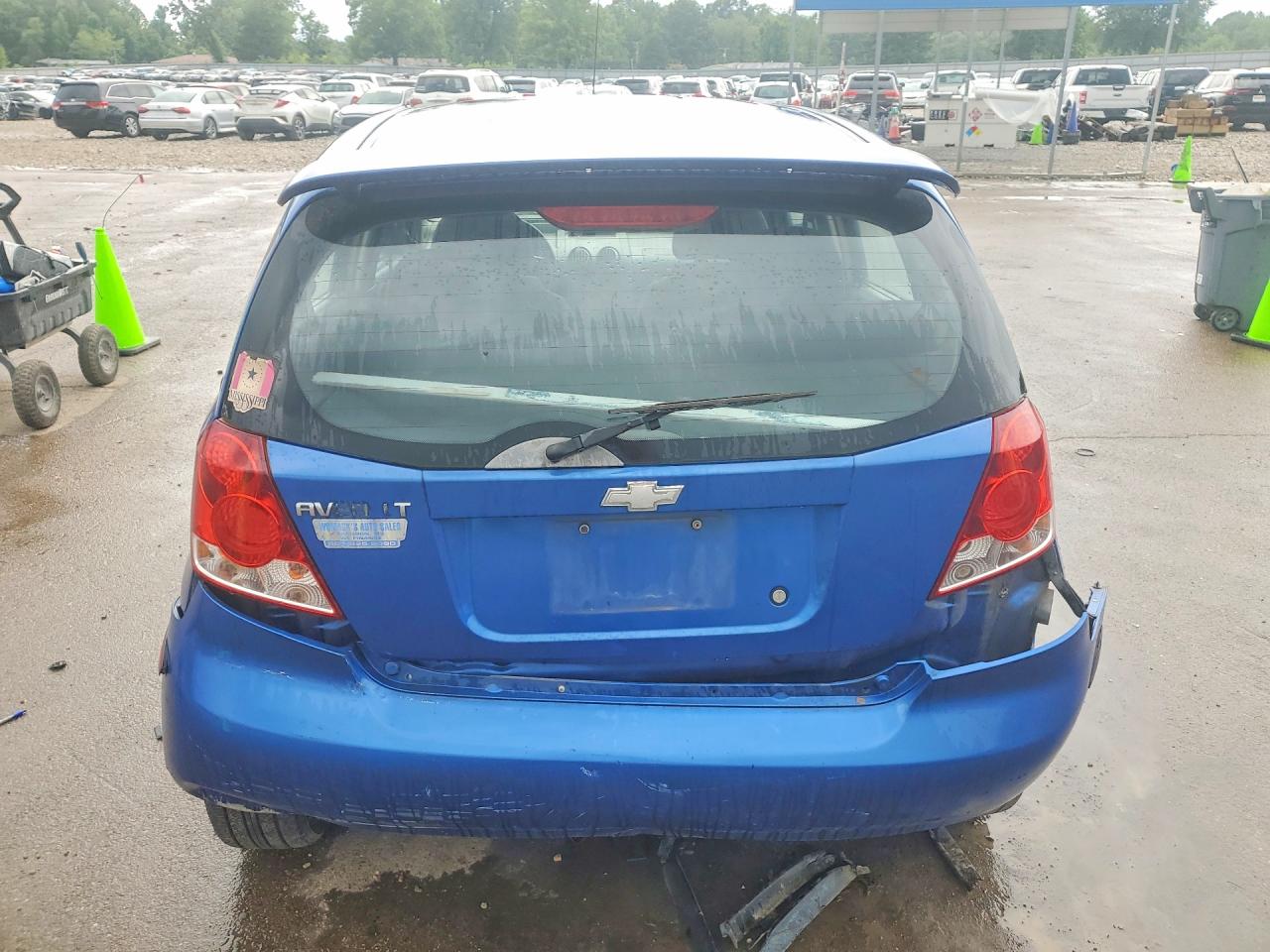 2006 Chevrolet Aveo Lt Синий vin: KL1TG66656B578557