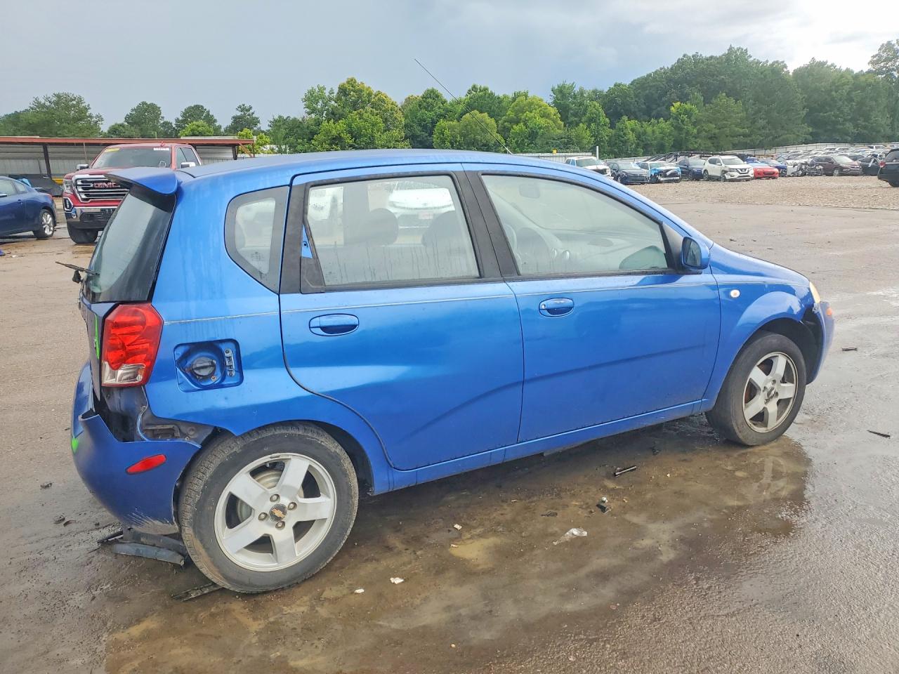 2006 Chevrolet Aveo Lt Синий vin: KL1TG66656B578557