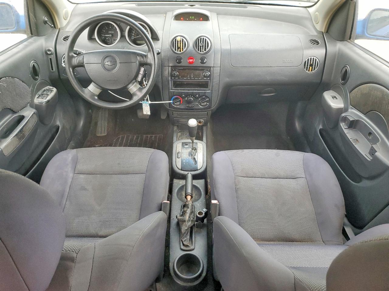2006 Chevrolet Aveo Lt Синий vin: KL1TG66656B578557