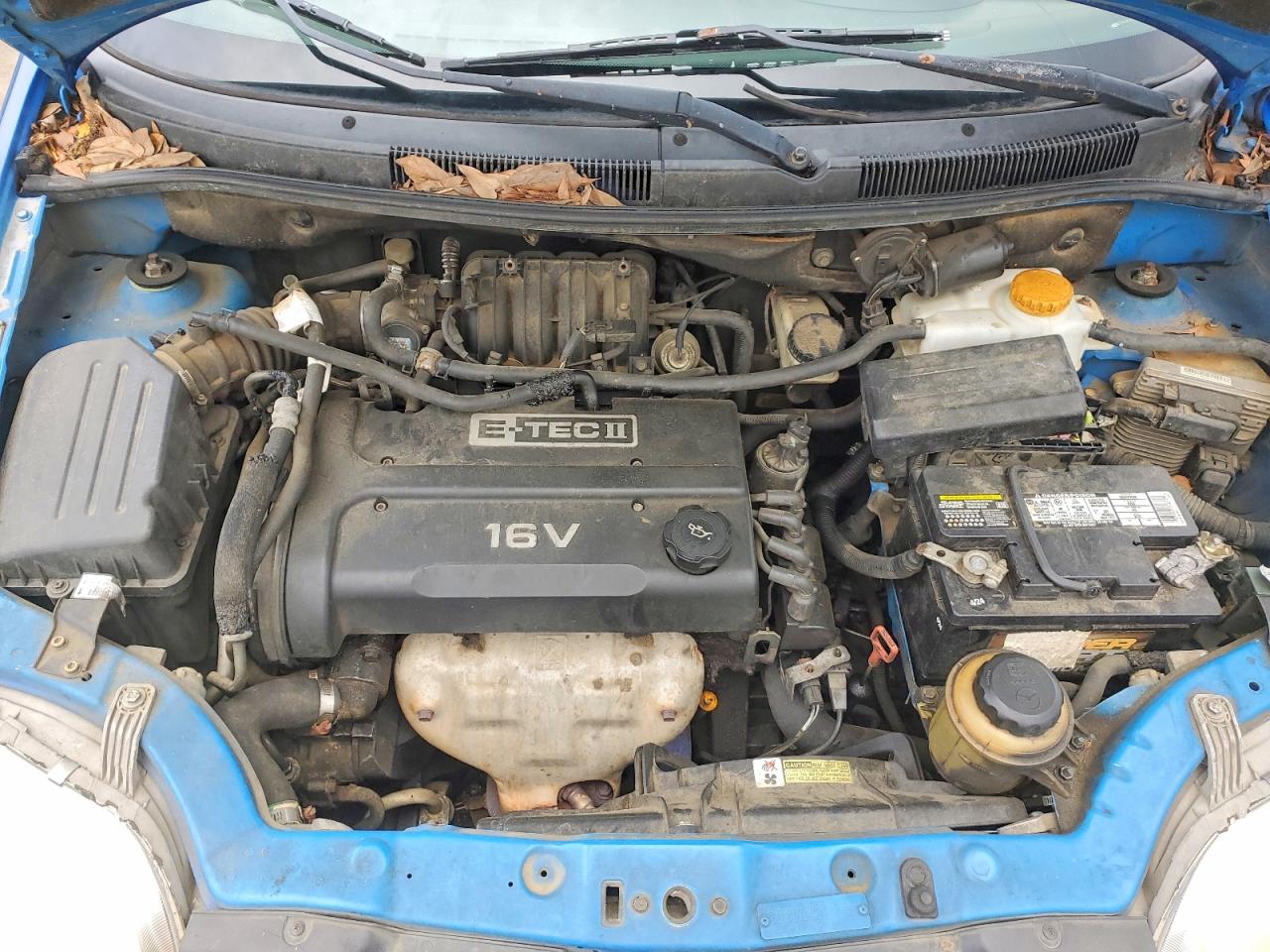 2006 Chevrolet Aveo Lt Синий vin: KL1TG66656B578557