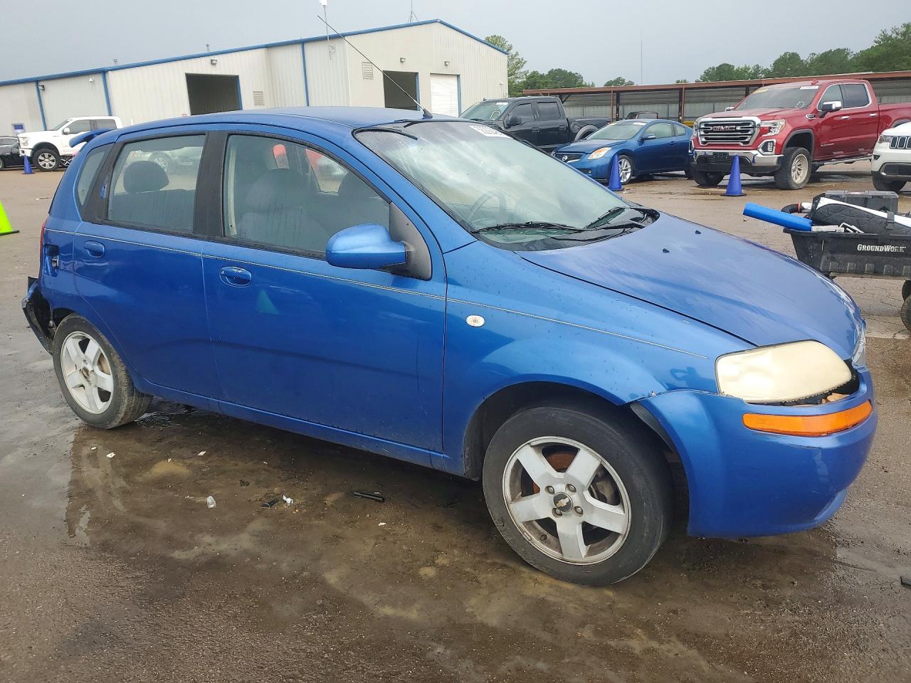 2006 Chevrolet Aveo Lt Синий vin: KL1TG66656B578557