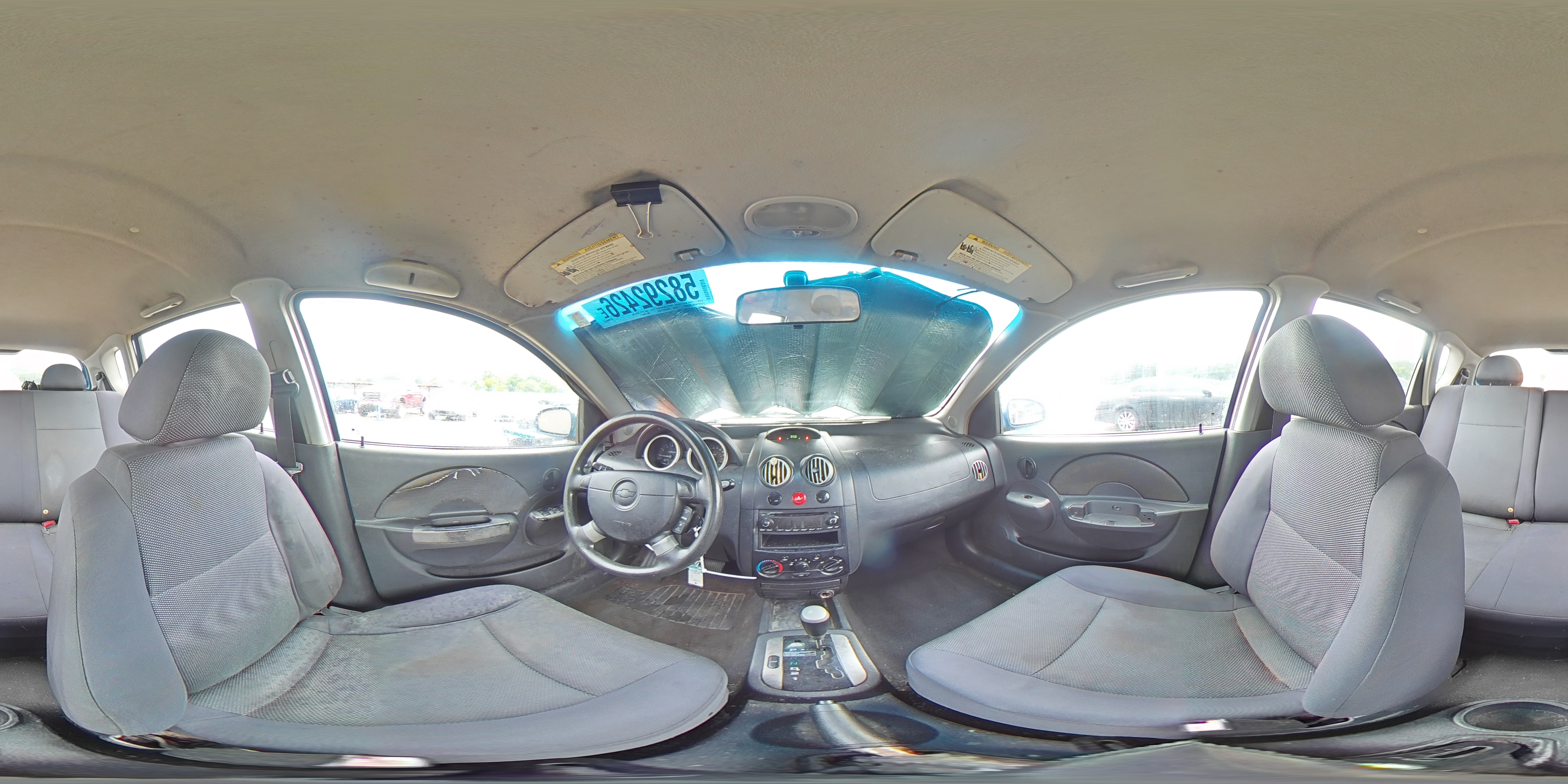 2006 Chevrolet Aveo Lt Синий vin: KL1TG66656B578557