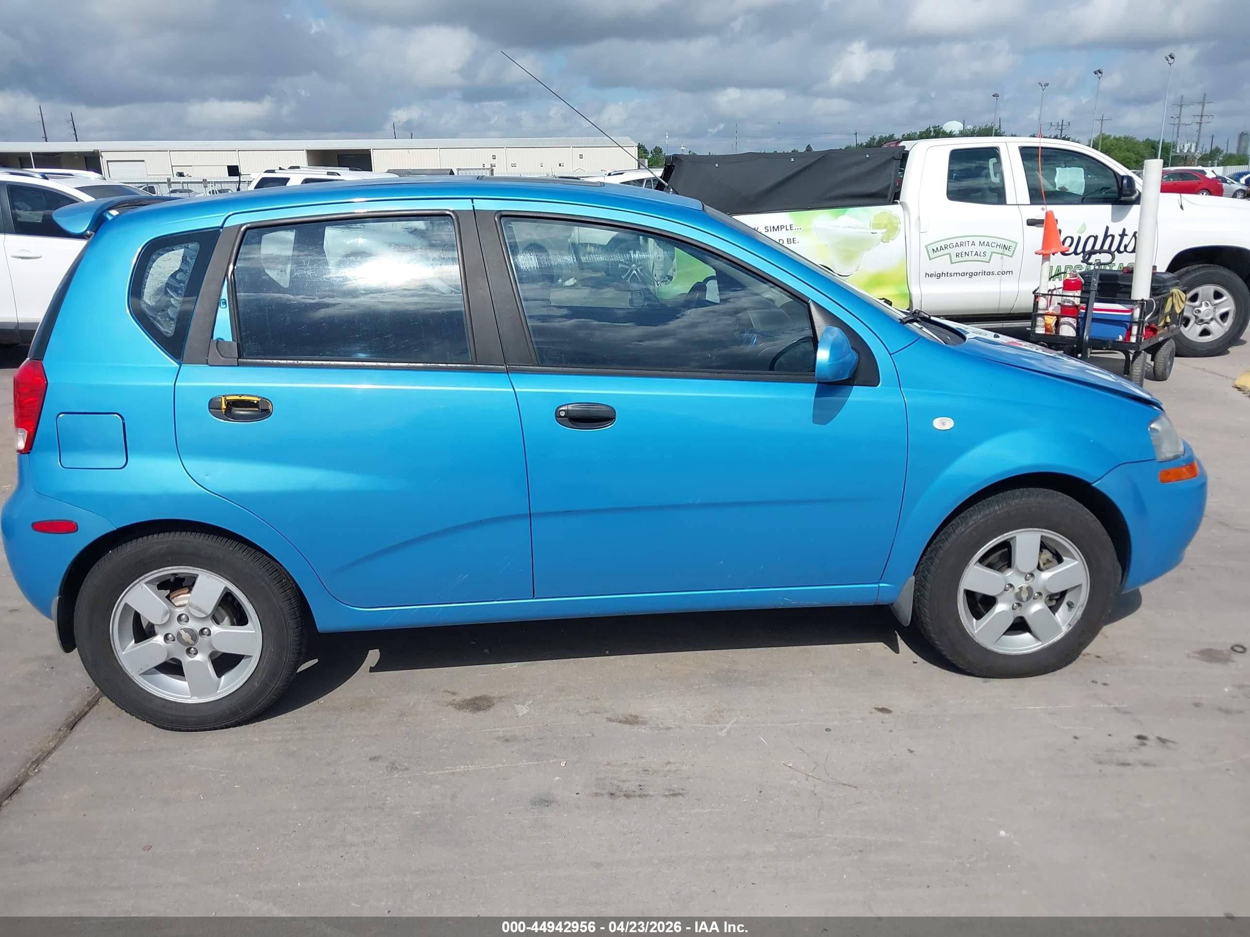 2006 Chevrolet Aveo Lt Blue vin: KL1TG66686B645524