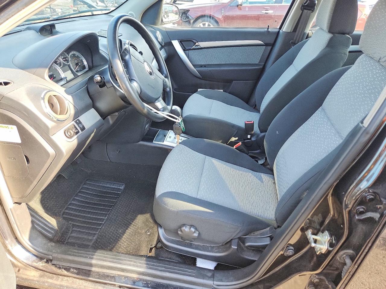 2009 Chevrolet Aveo Lt Black vin: KL1TG66E09B314108