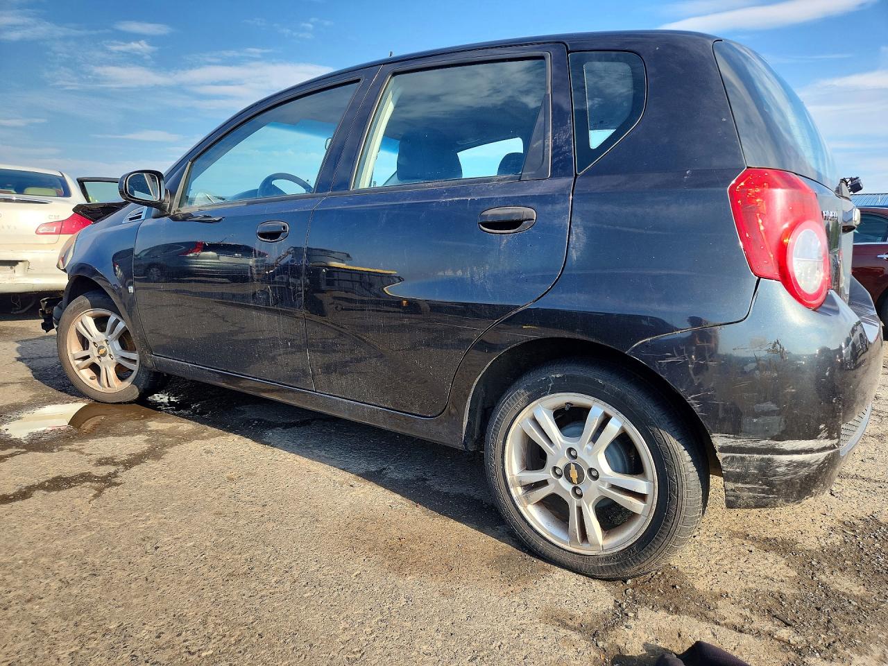 2009 Chevrolet Aveo Lt Black vin: KL1TG66E09B314108