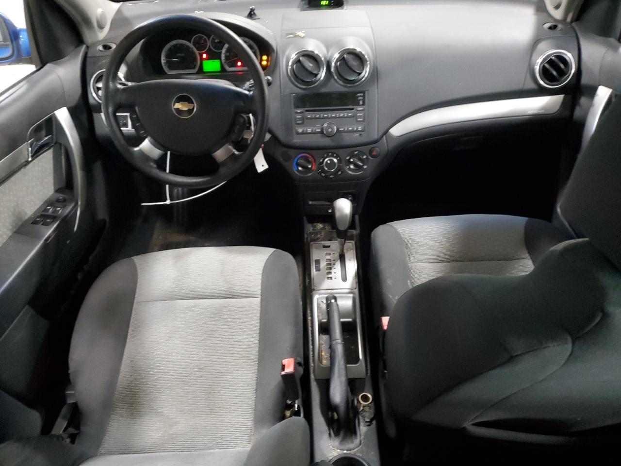 2009 Chevrolet Aveo Lt Blue vin: KL1TG66E19B620900