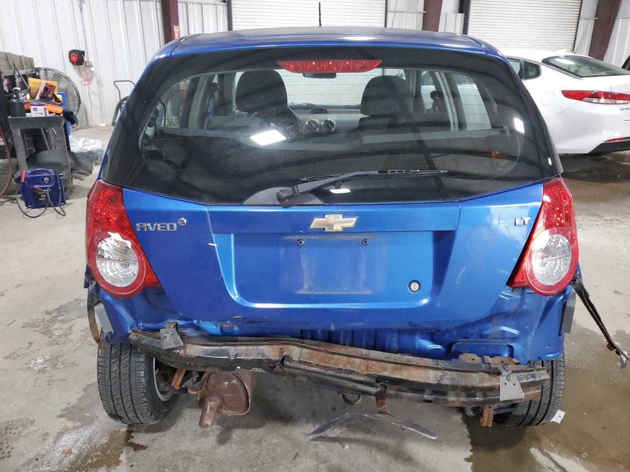 2009 Chevrolet Aveo Lt Blue vin: KL1TG66E19B620900