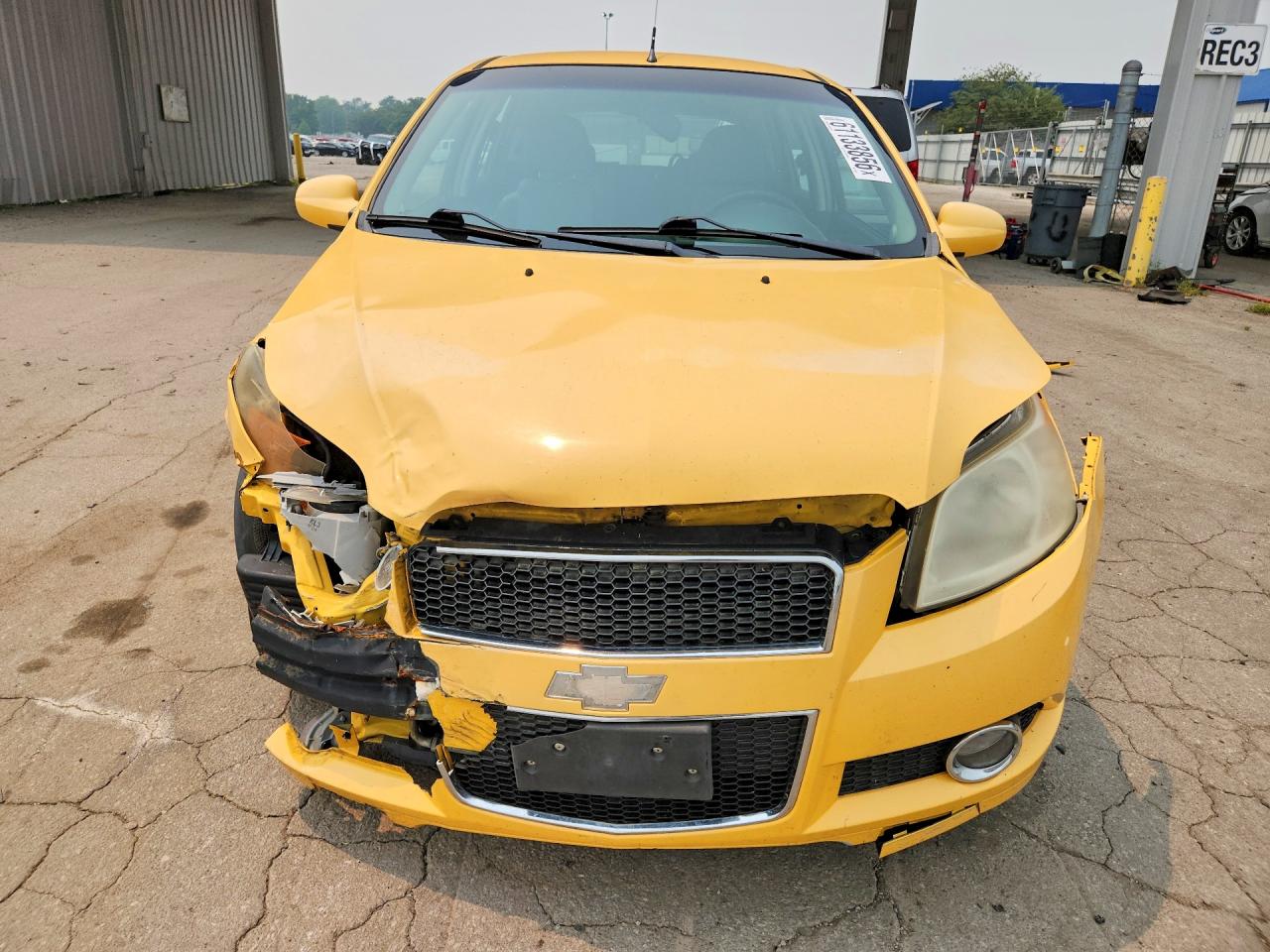2009 Chevrolet Aveo Lt Желтый vin: KL1TG66E99B318318