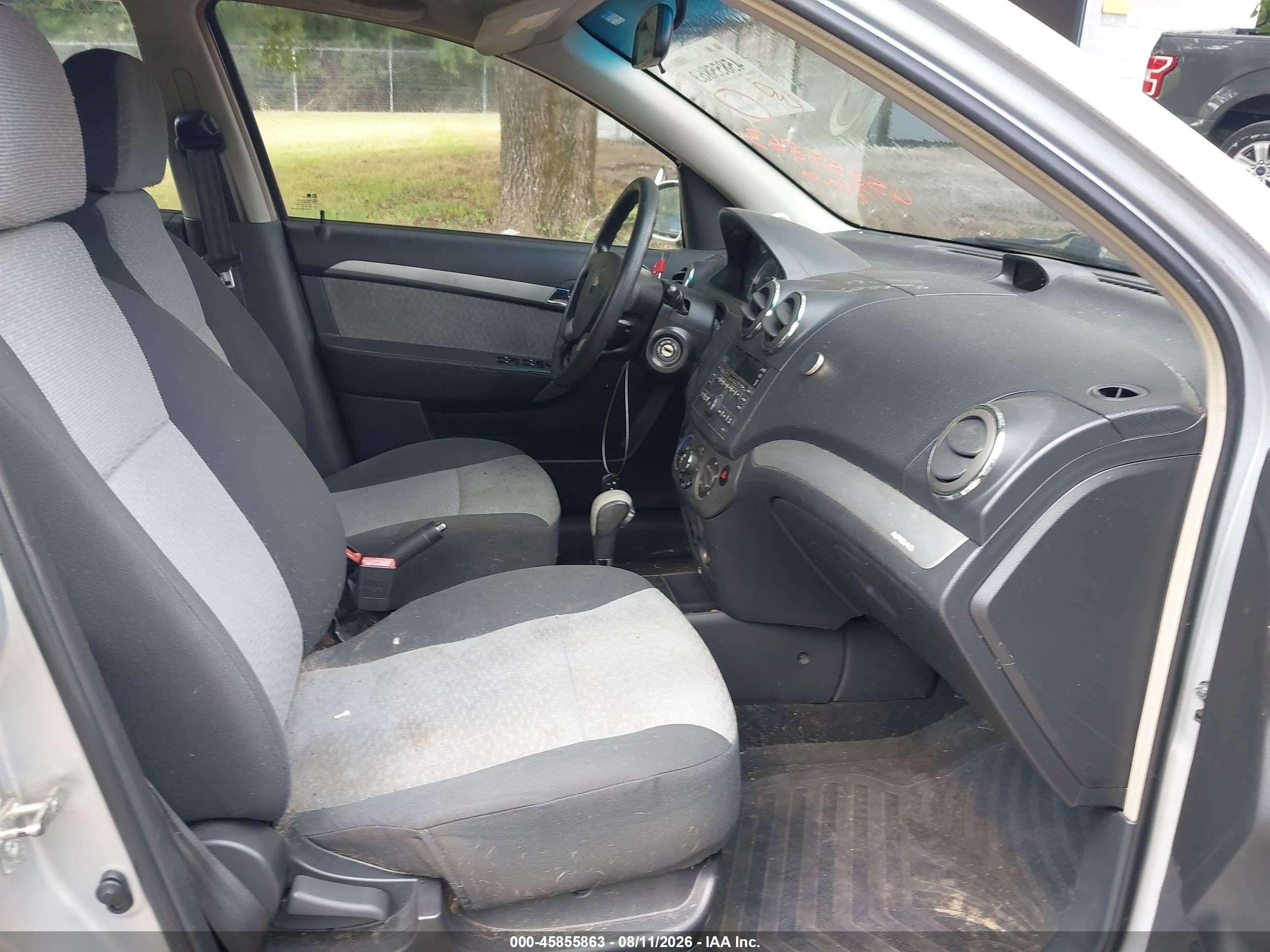 2010 Chevrolet Aveo Lt Silver vin: KL1TG6DE1AB125362