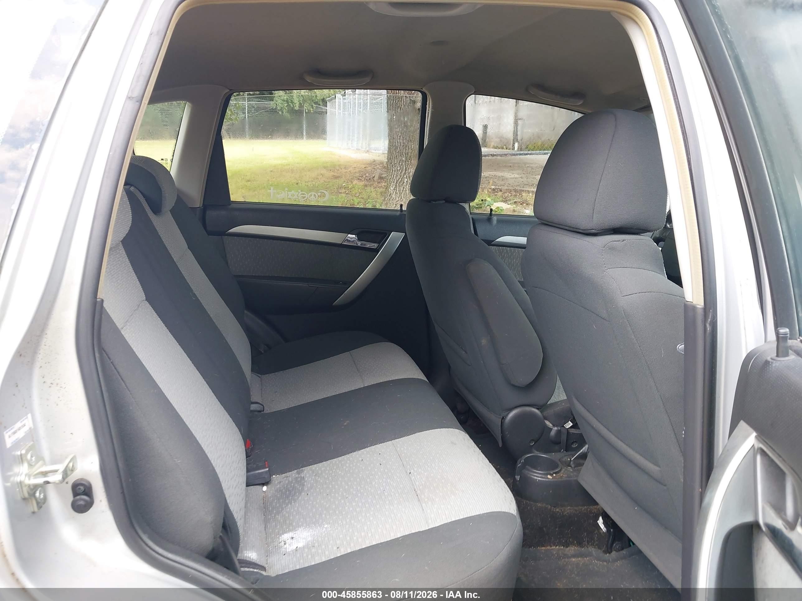2010 Chevrolet Aveo Lt Silver vin: KL1TG6DE1AB125362