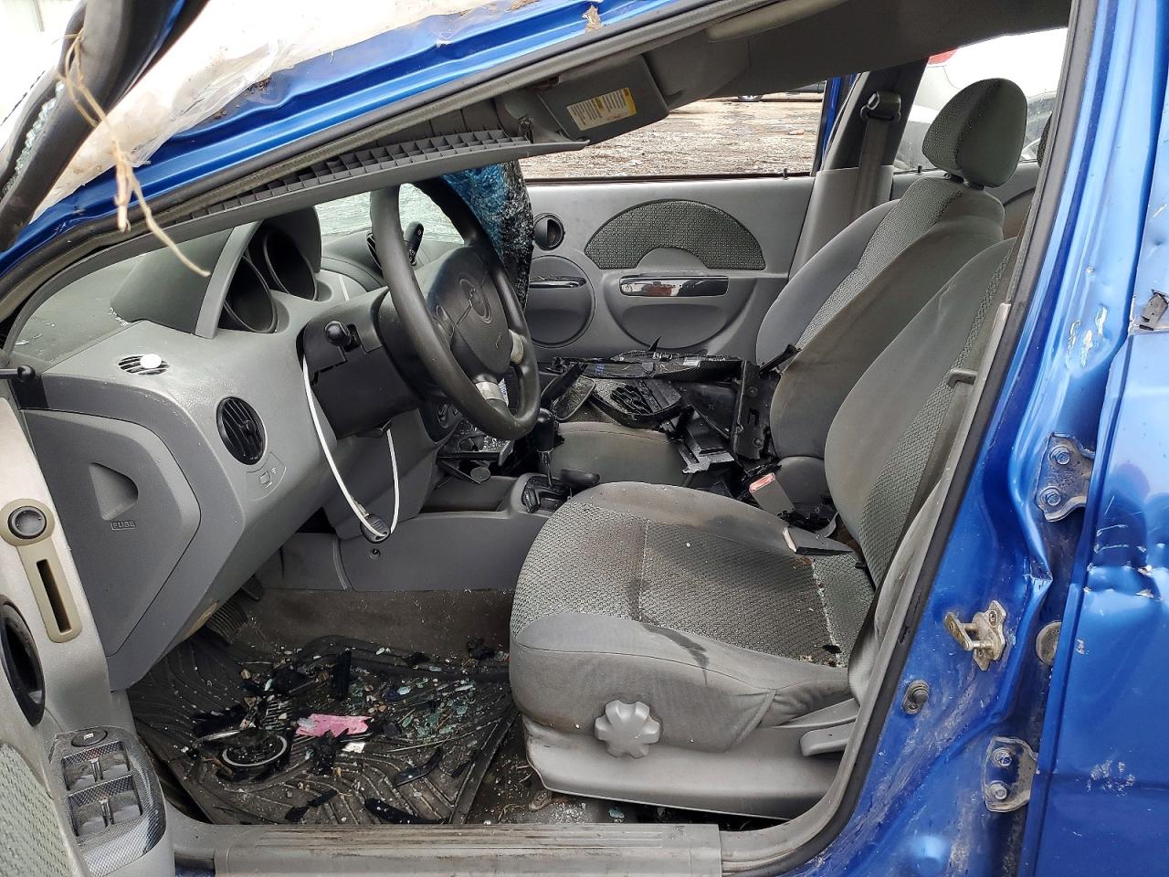 2004 Chevrolet Aveo Ls Синий vin: KL1TJ52604B170935
