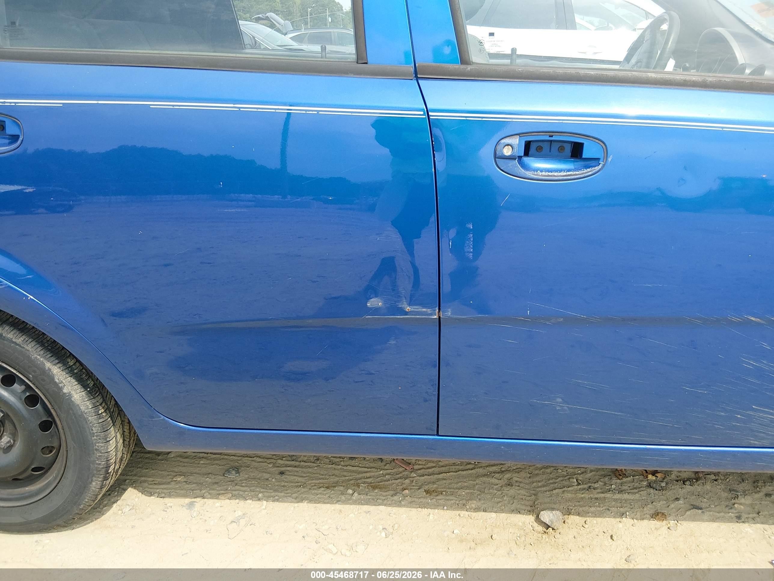 2004 Chevrolet Aveo Ls Blue vin: KL1TJ52684B268823