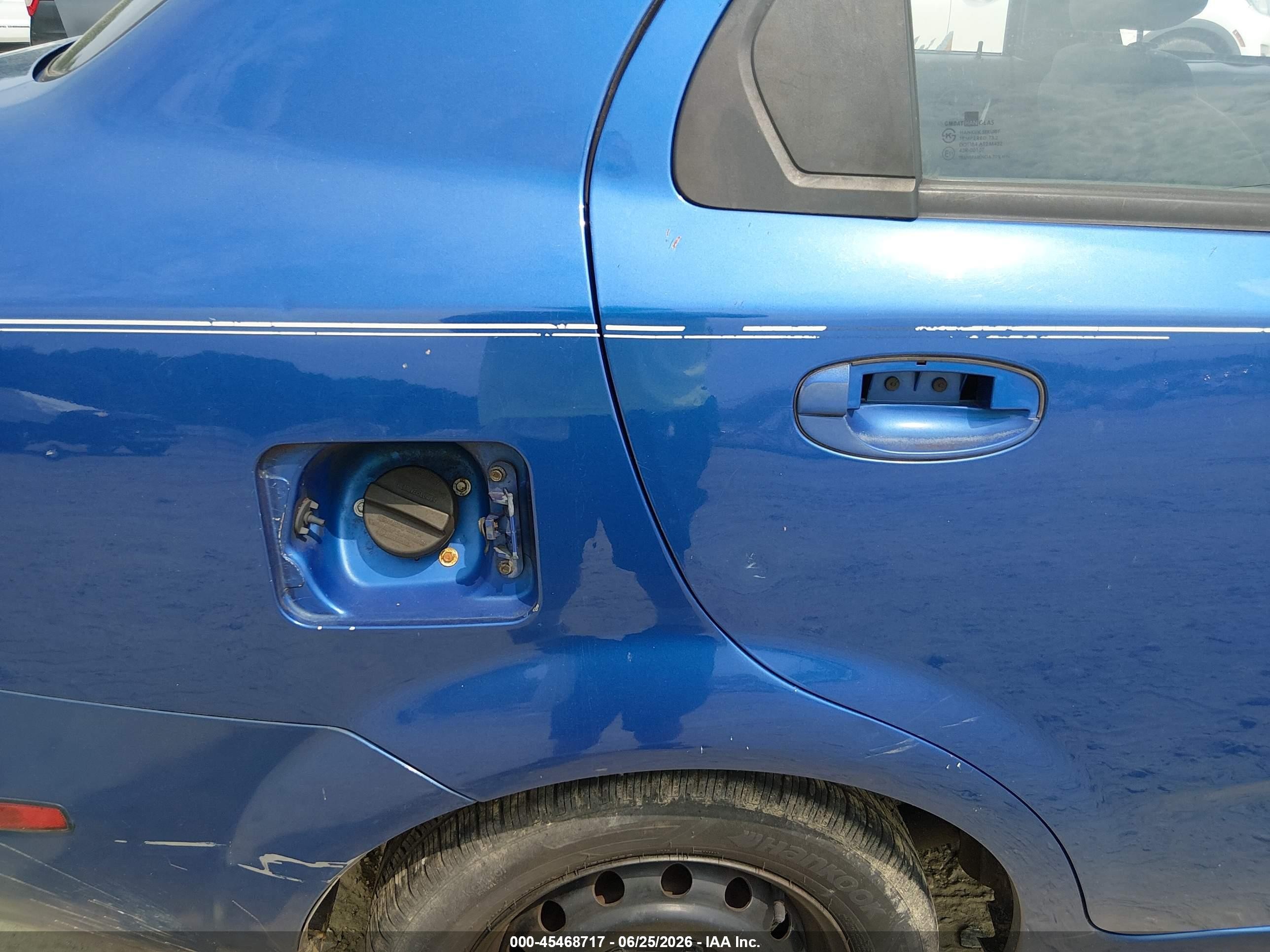 2004 Chevrolet Aveo Ls Blue vin: KL1TJ52684B268823