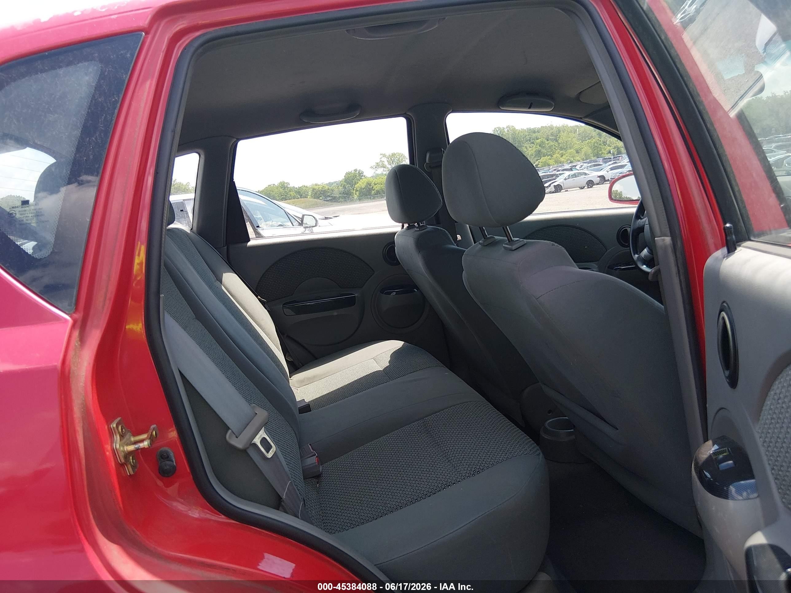 2004 Chevrolet Aveo Ls Red vin: KL1TJ62694B277892