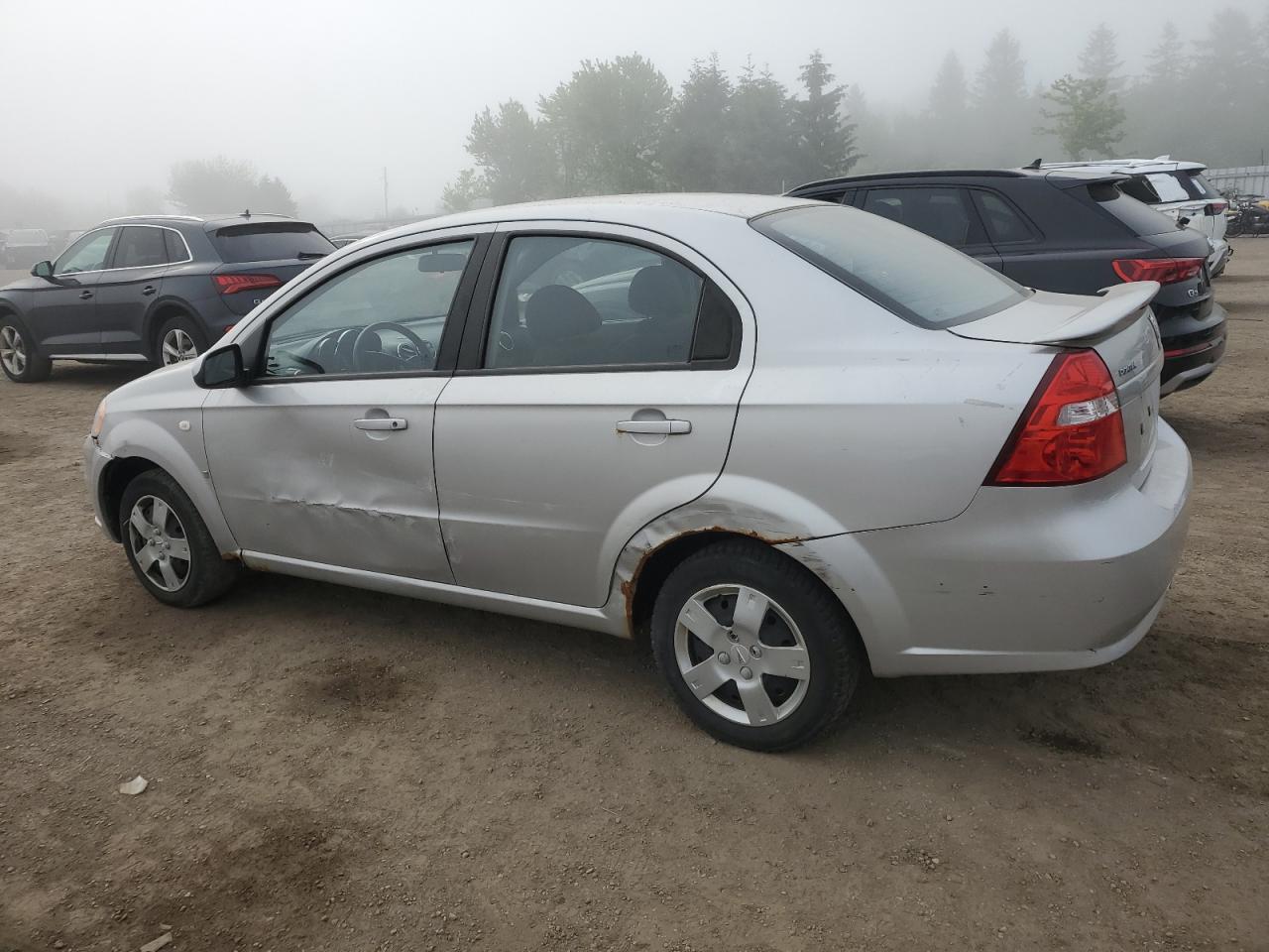 2008 Pontiac Wave Silver vin: KL2TD55618B059282