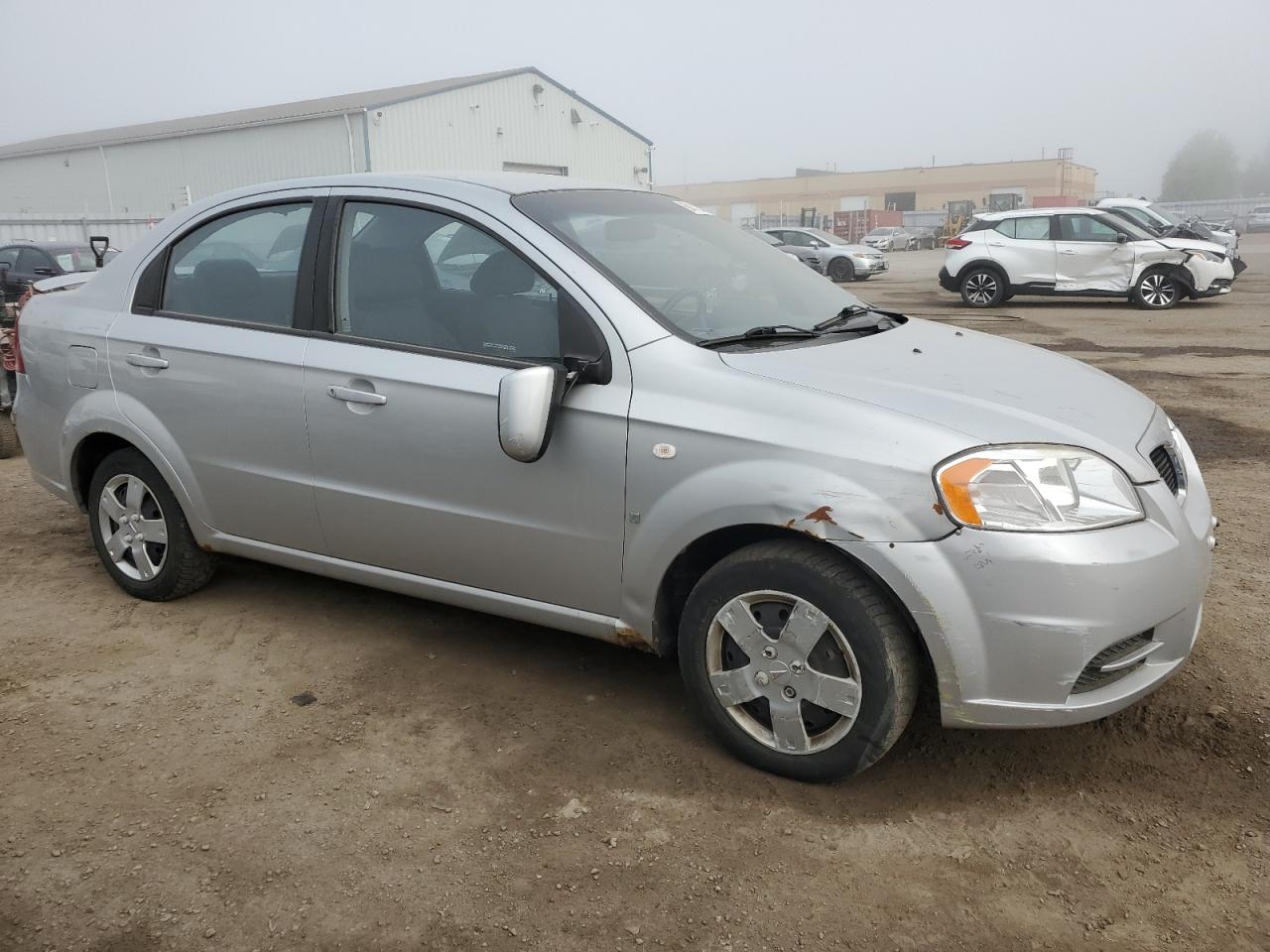 2008 Pontiac Wave Silver vin: KL2TD55618B059282