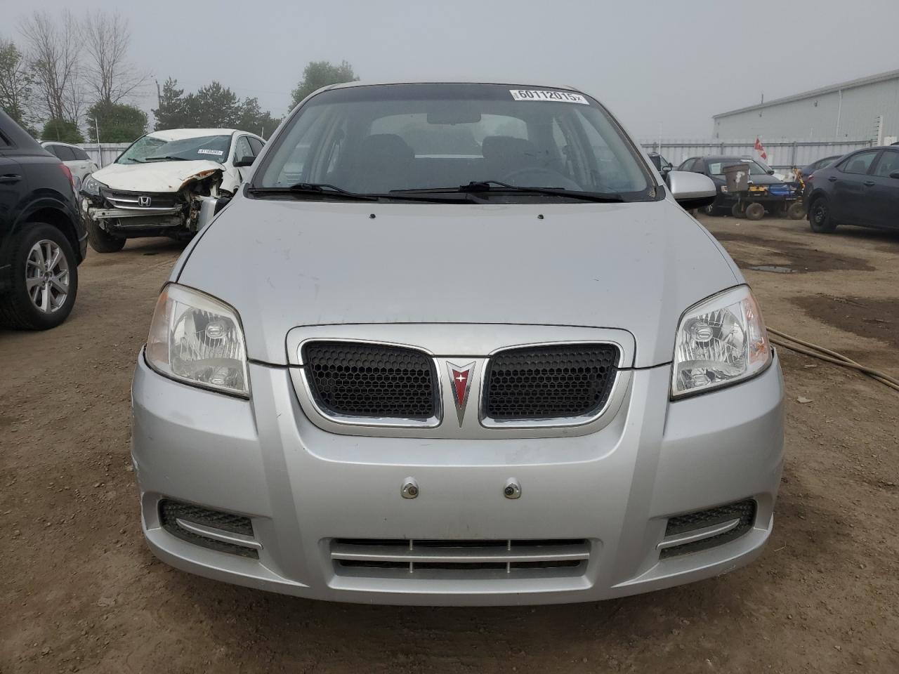 2008 Pontiac Wave Silver vin: KL2TD55618B059282