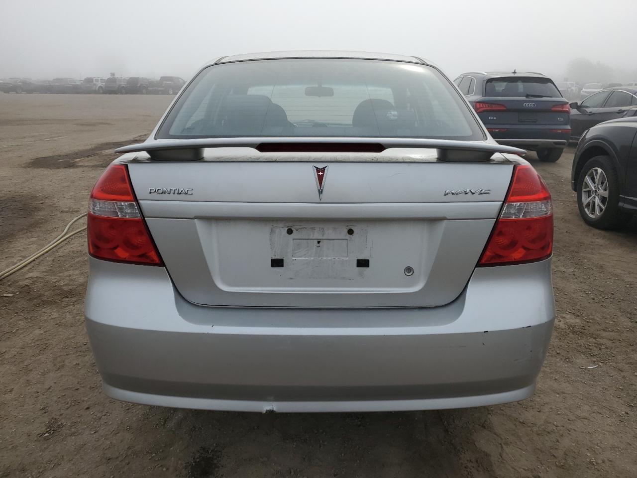 2008 Pontiac Wave Silver vin: KL2TD55618B059282