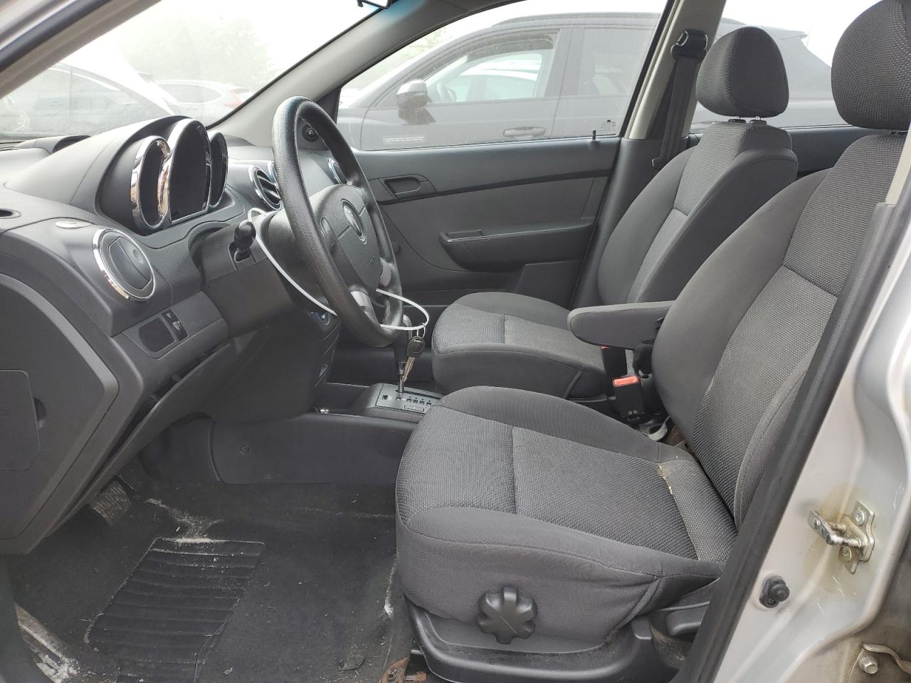 2008 Pontiac Wave Silver vin: KL2TD55618B059282