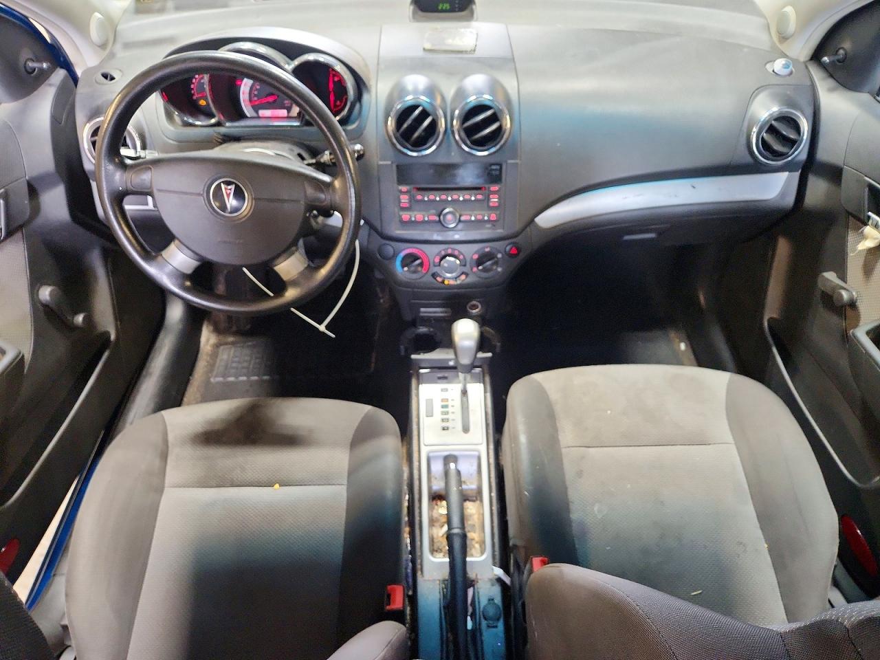 2009 Pontiac G3 Синий vin: KL2TD66E09B647073