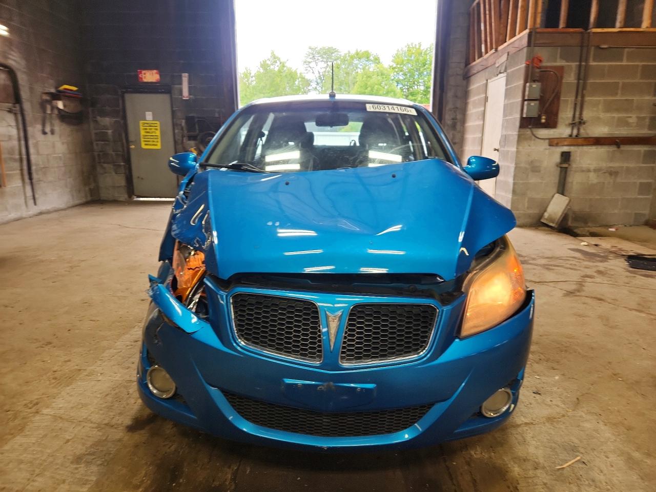 2009 Pontiac G3 Синий vin: KL2TD66E09B647073
