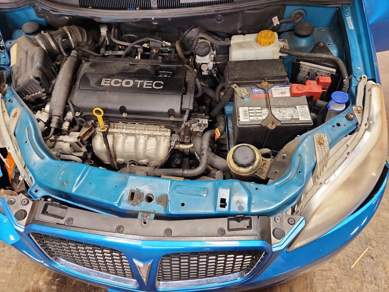 2009 Pontiac G3 Синий vin: KL2TD66E09B647073