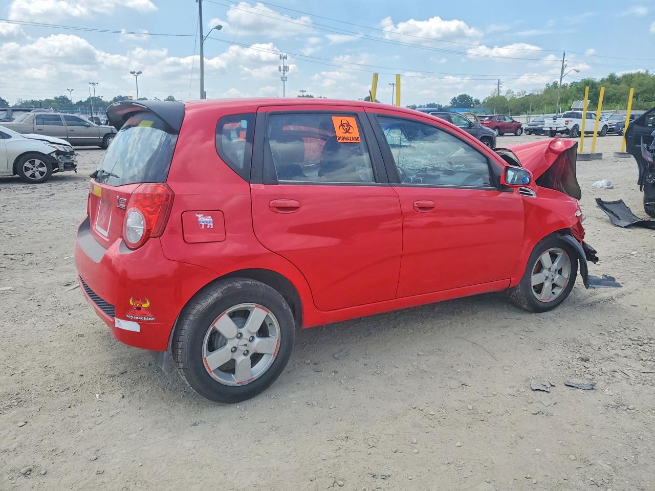 2009 Pontiac G3 Red vin: KL2TD66E69B645067