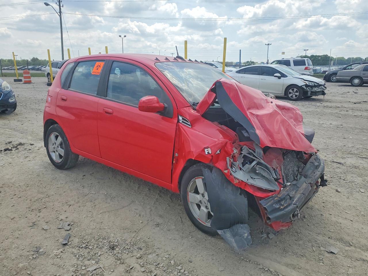 2009 Pontiac G3 Red vin: KL2TD66E69B645067