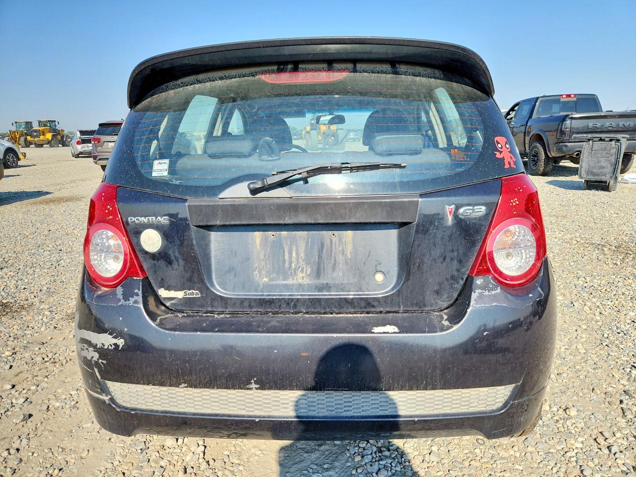 2009 Pontiac G3 Черный vin: KL2TD66E79B686727