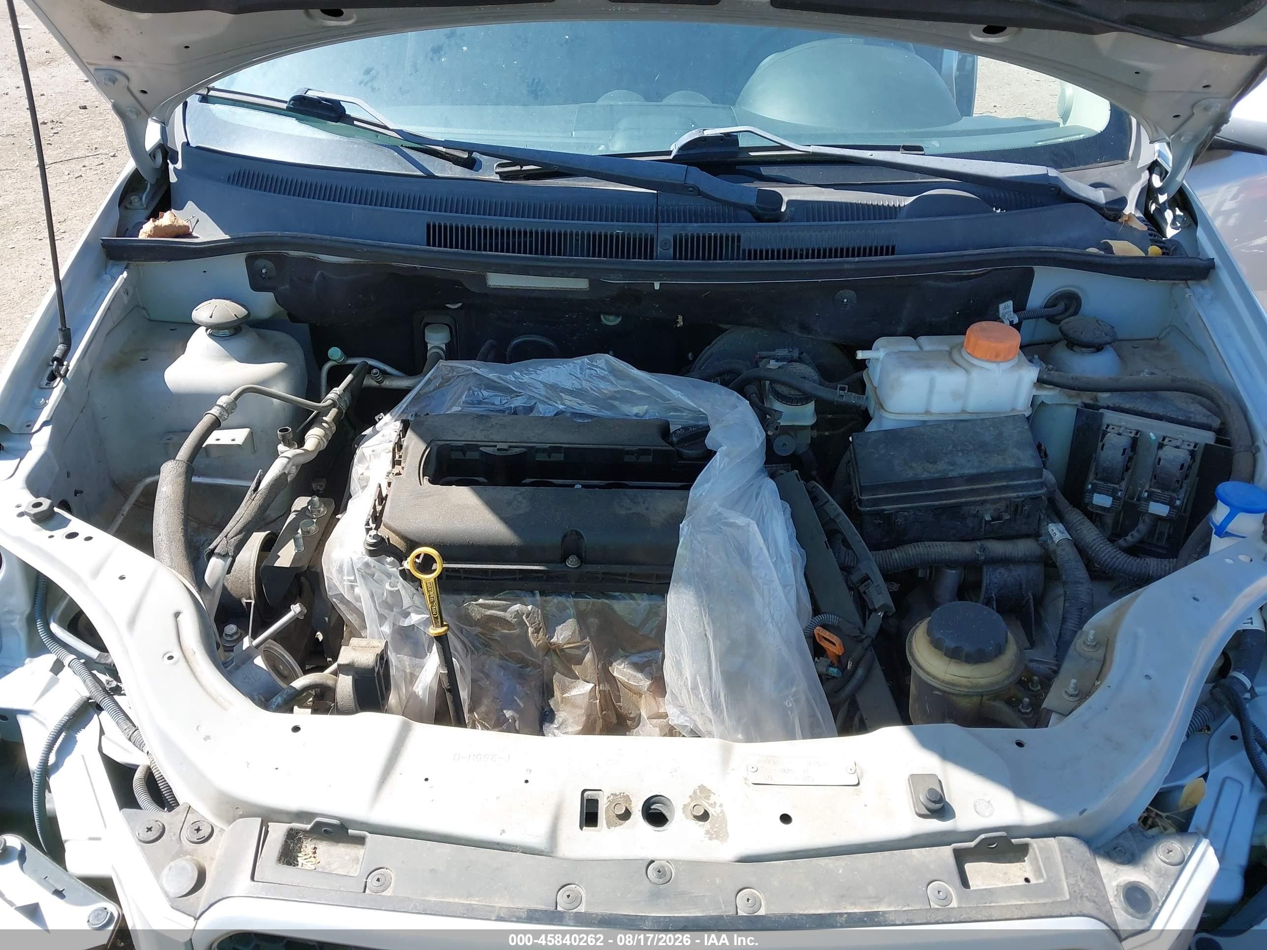 2009 Pontiac G3   Серебряный vin: KL2TD66E99B648836