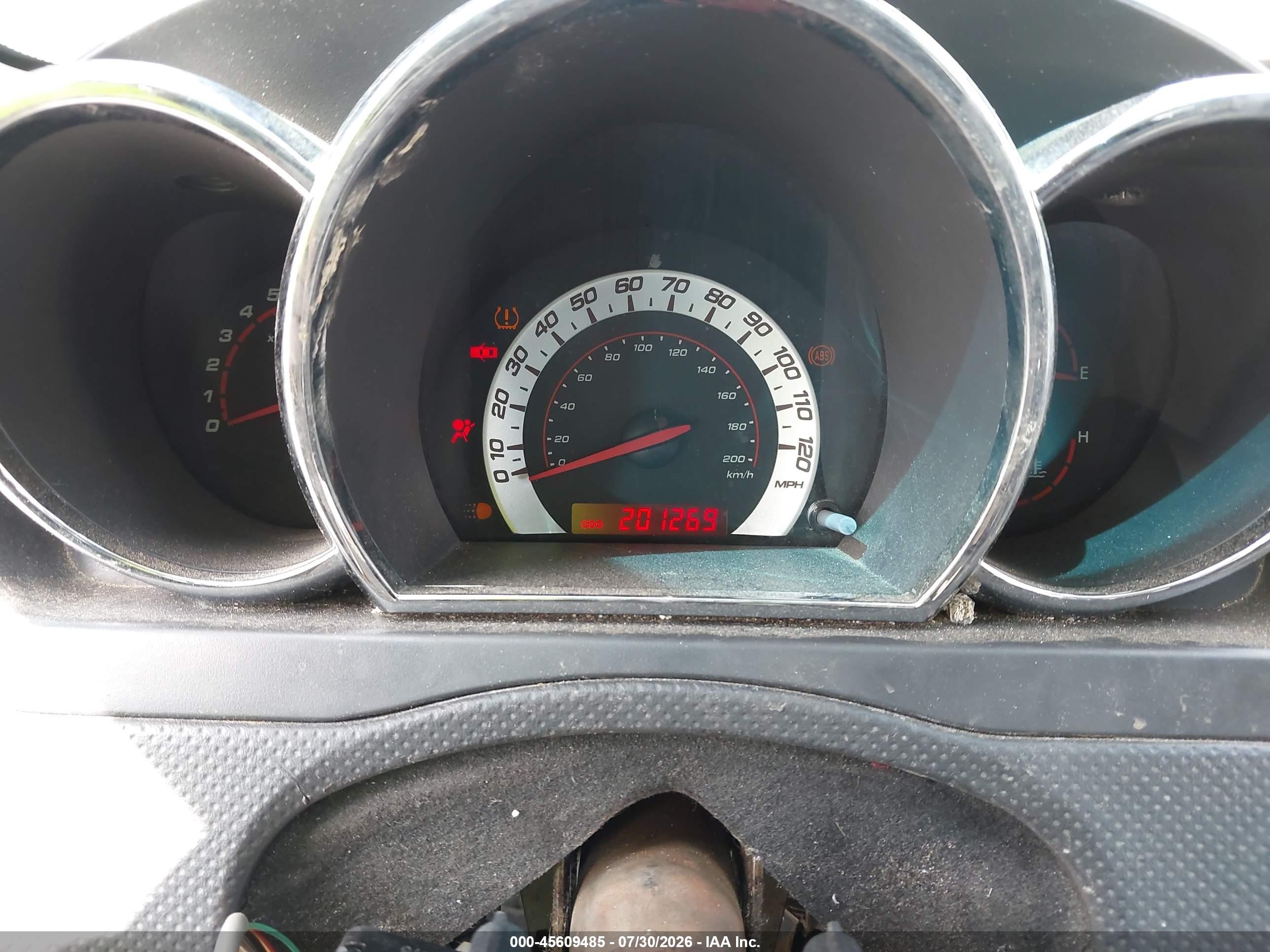2009 Pontiac G3   Gray vin: KL2TD66EX9B641958
