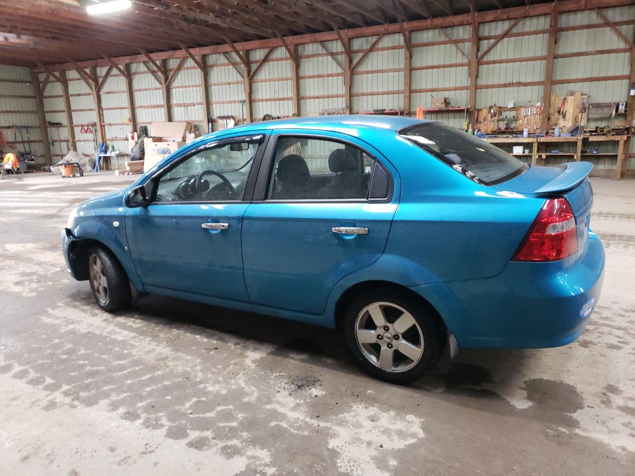 2008 Pontiac Wave Se Blue vin: KL2TW55608B256468