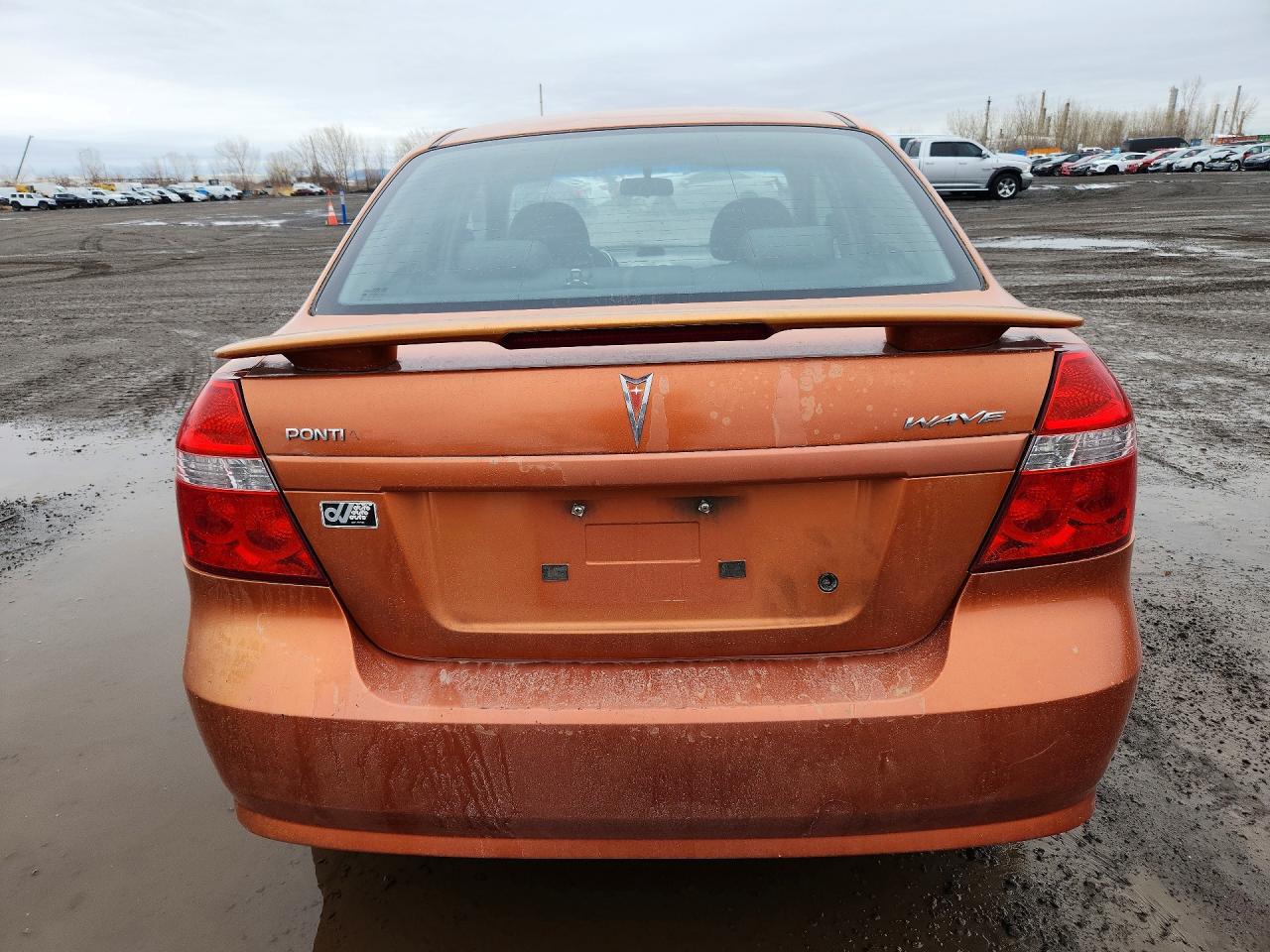 2007 Pontiac Wave Lt Orange vin: KL2TW55697B160644