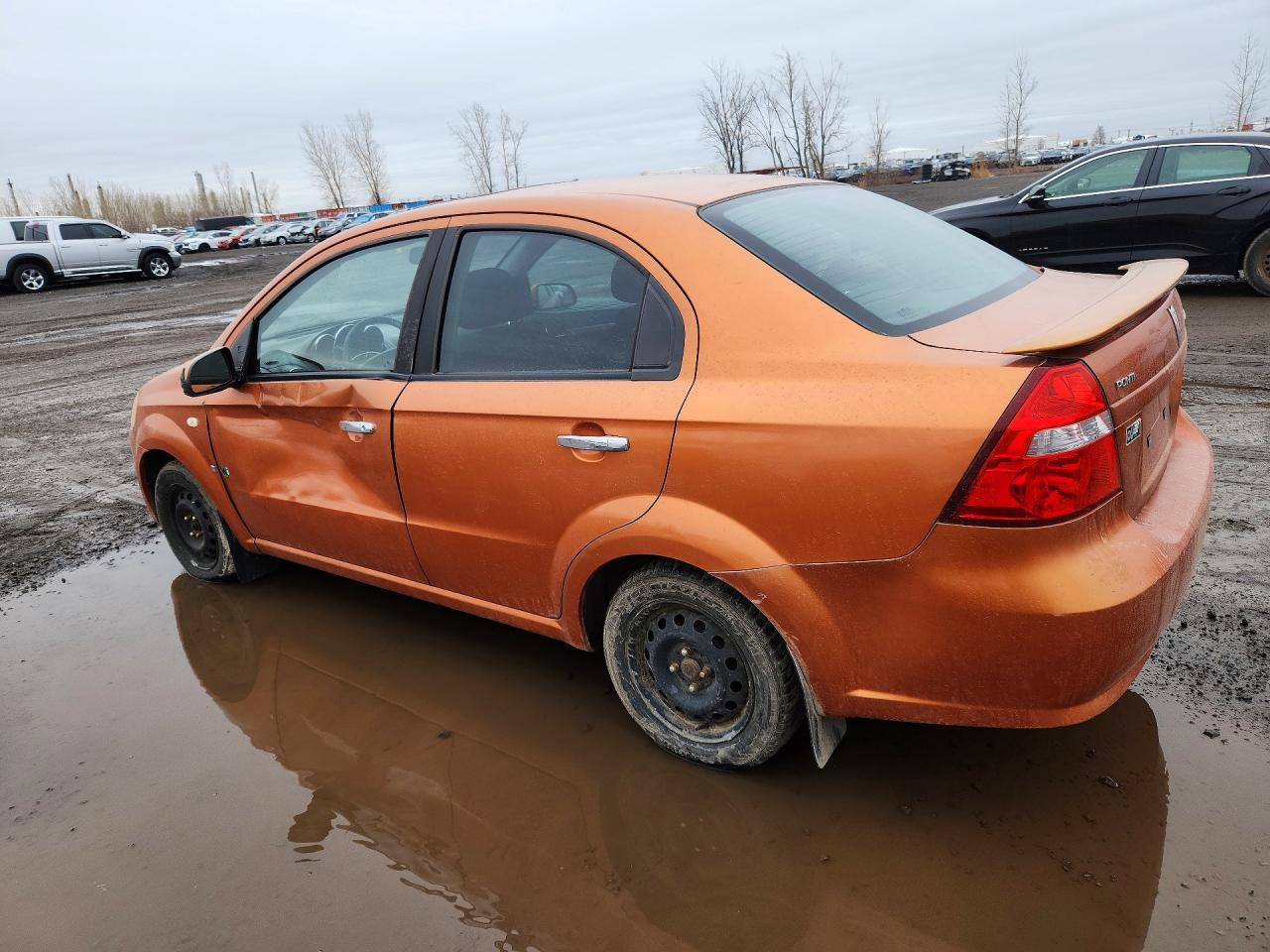 2007 Pontiac Wave Lt Orange vin: KL2TW55697B160644