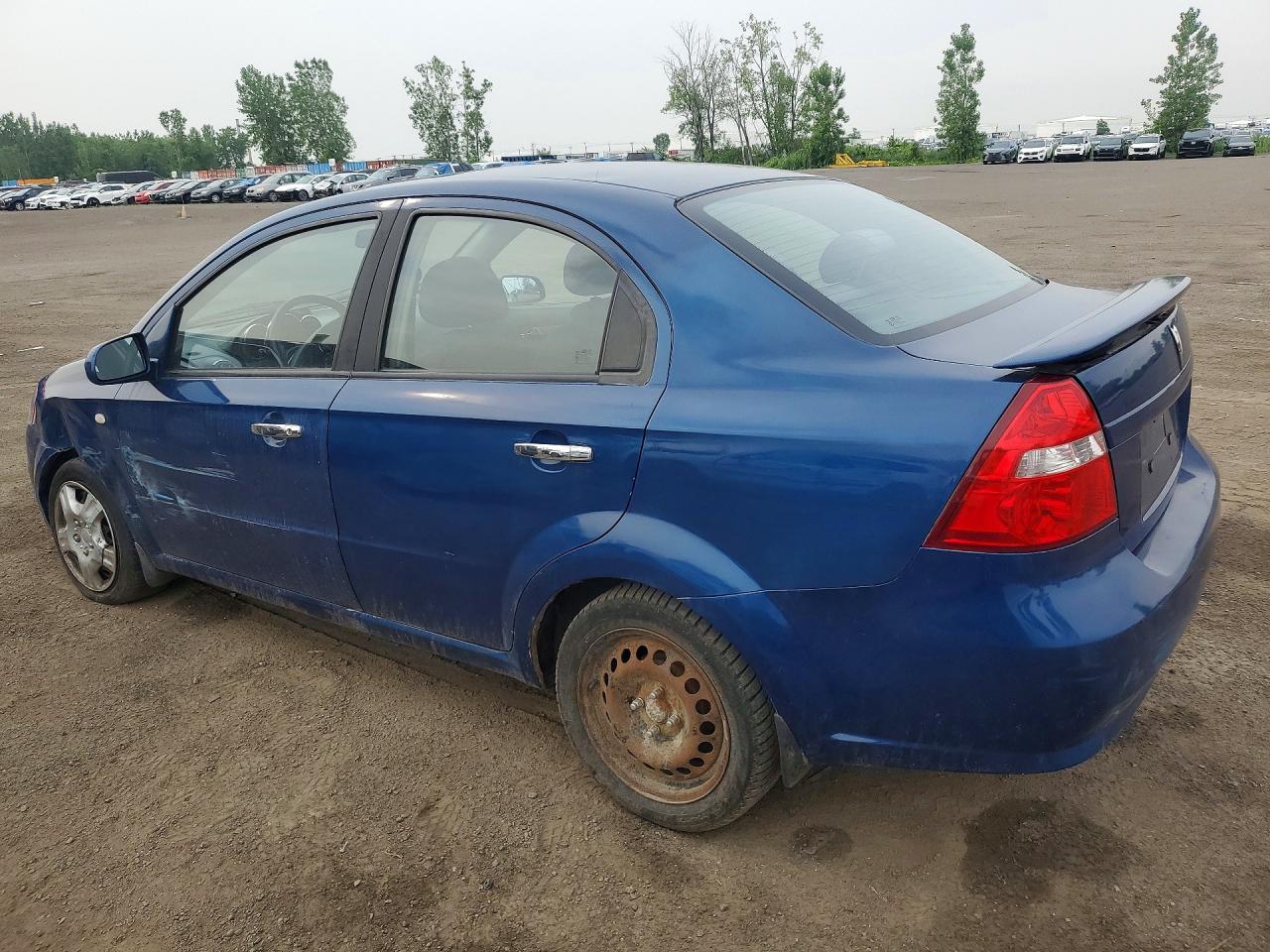 2008 Pontiac Wave Se Blue vin: KL2TW556X8B230847