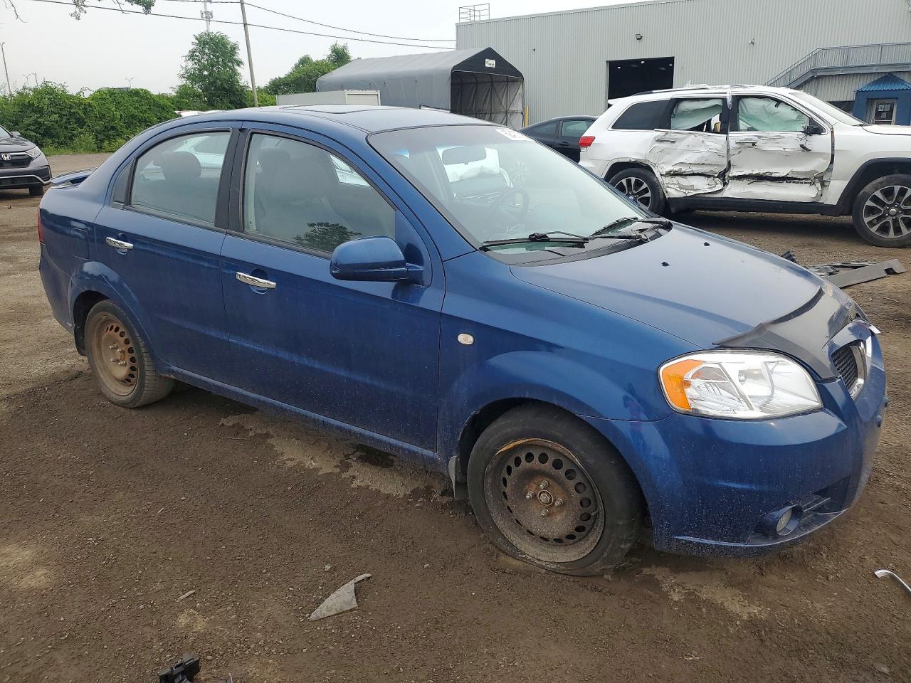 2008 Pontiac Wave Se Blue vin: KL2TW556X8B230847
