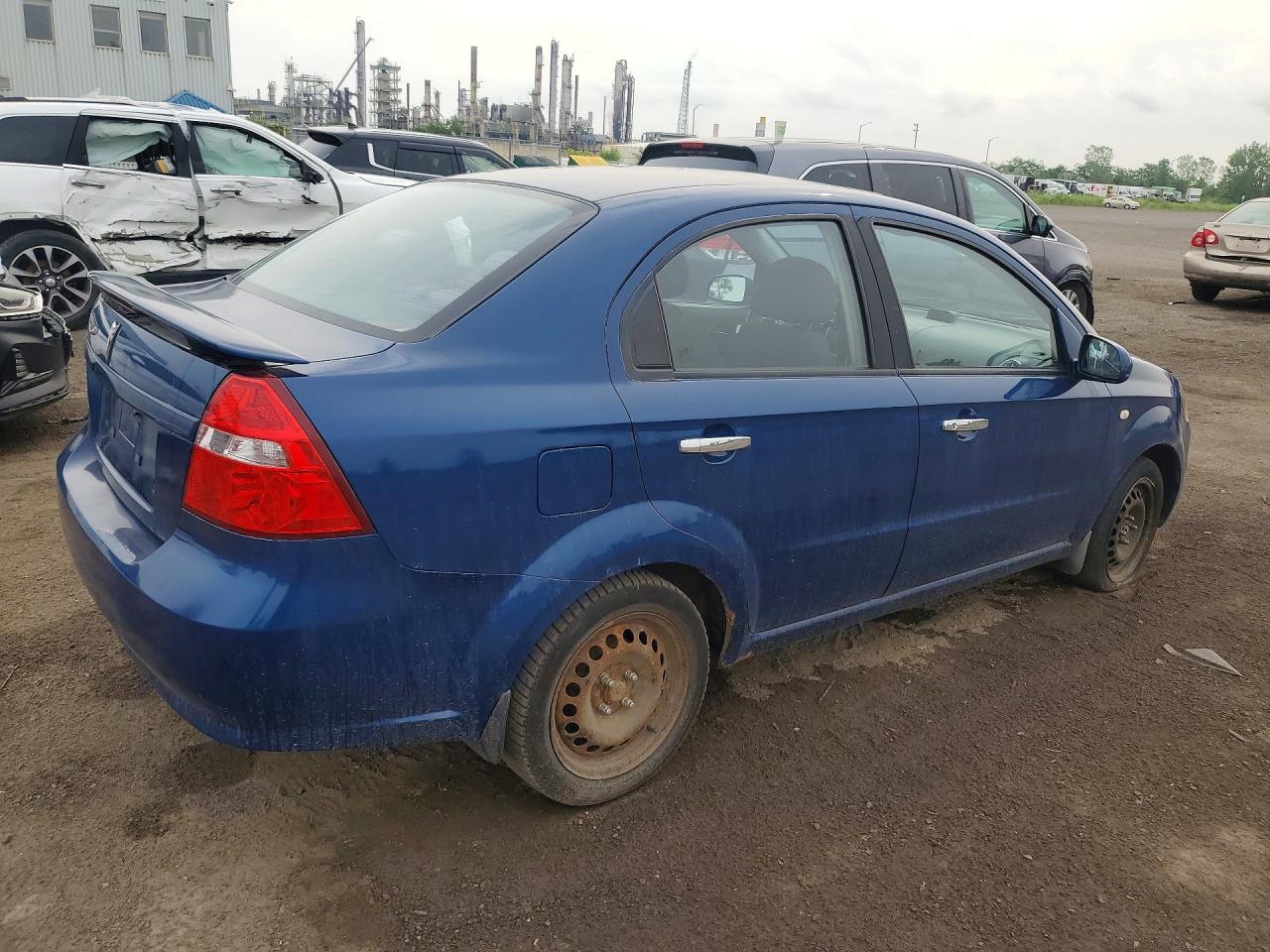 2008 Pontiac Wave Se Blue vin: KL2TW556X8B230847
