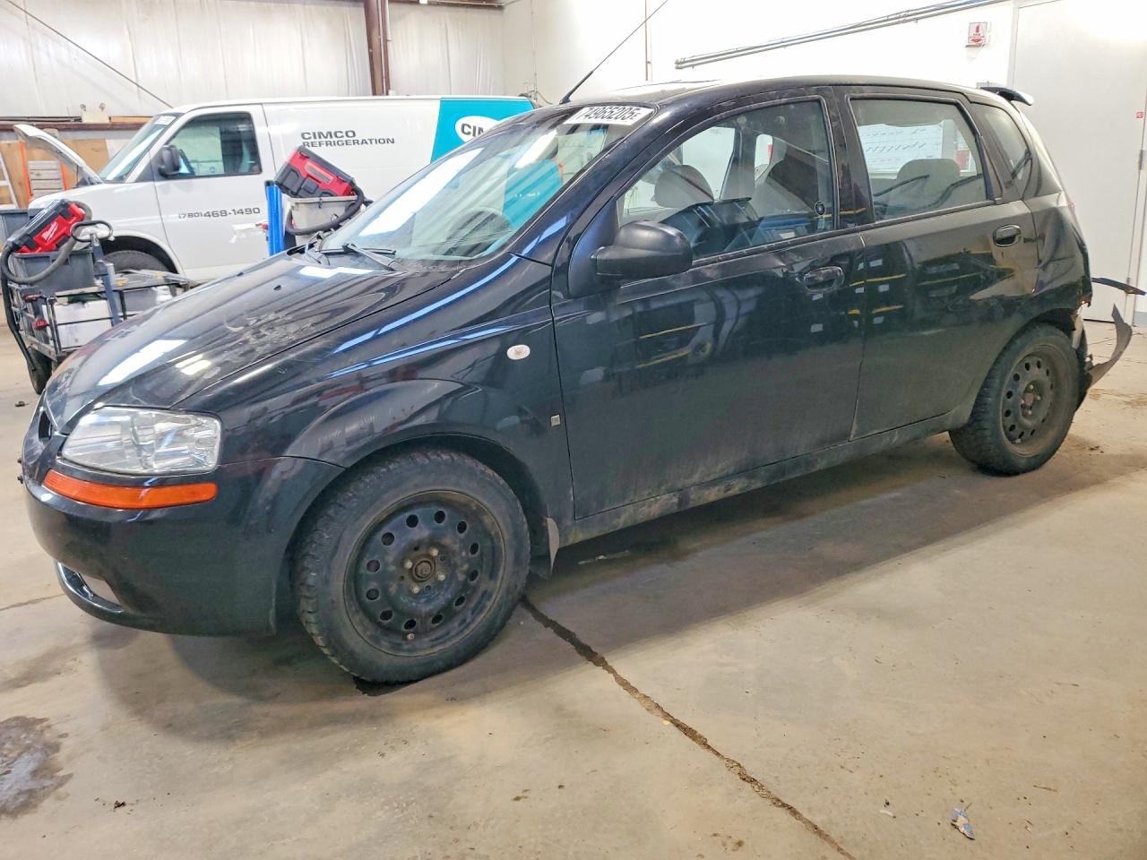 2008 Pontiac Wave Se Black vin: KL2TW65658B046244