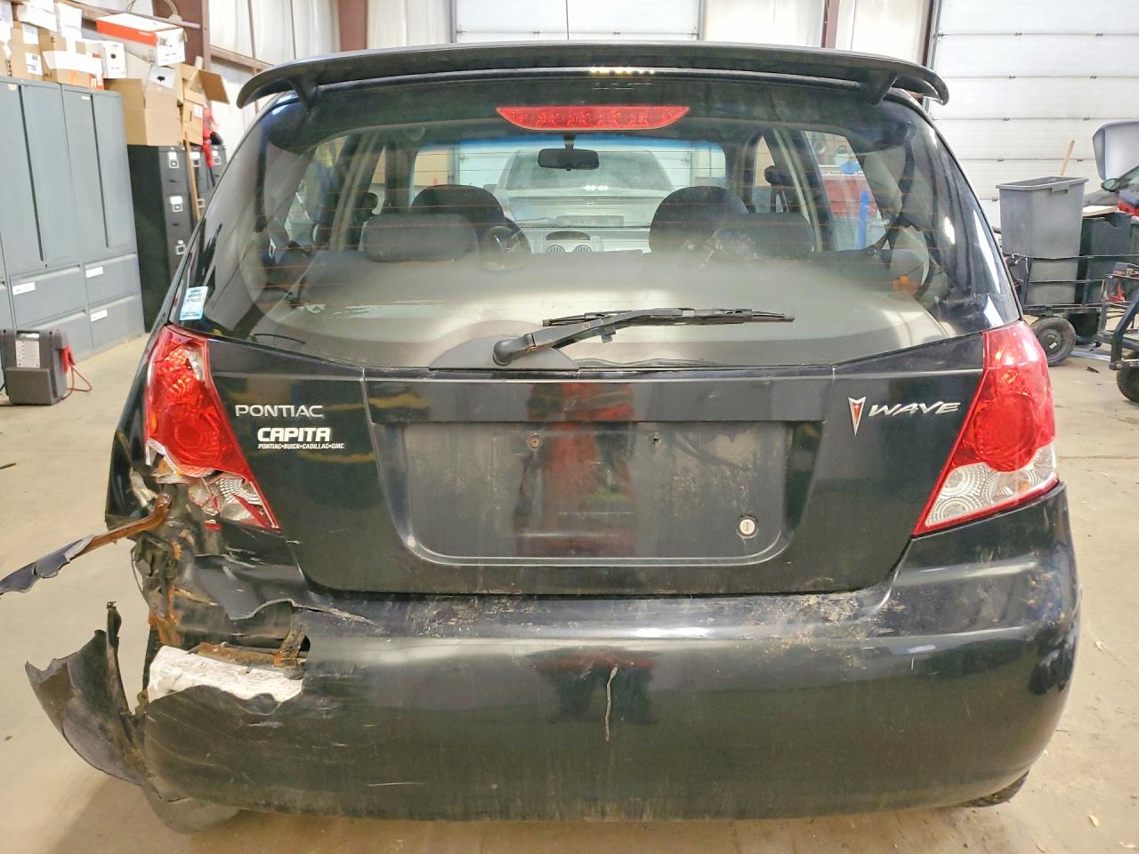 2008 Pontiac Wave Se Black vin: KL2TW65658B046244