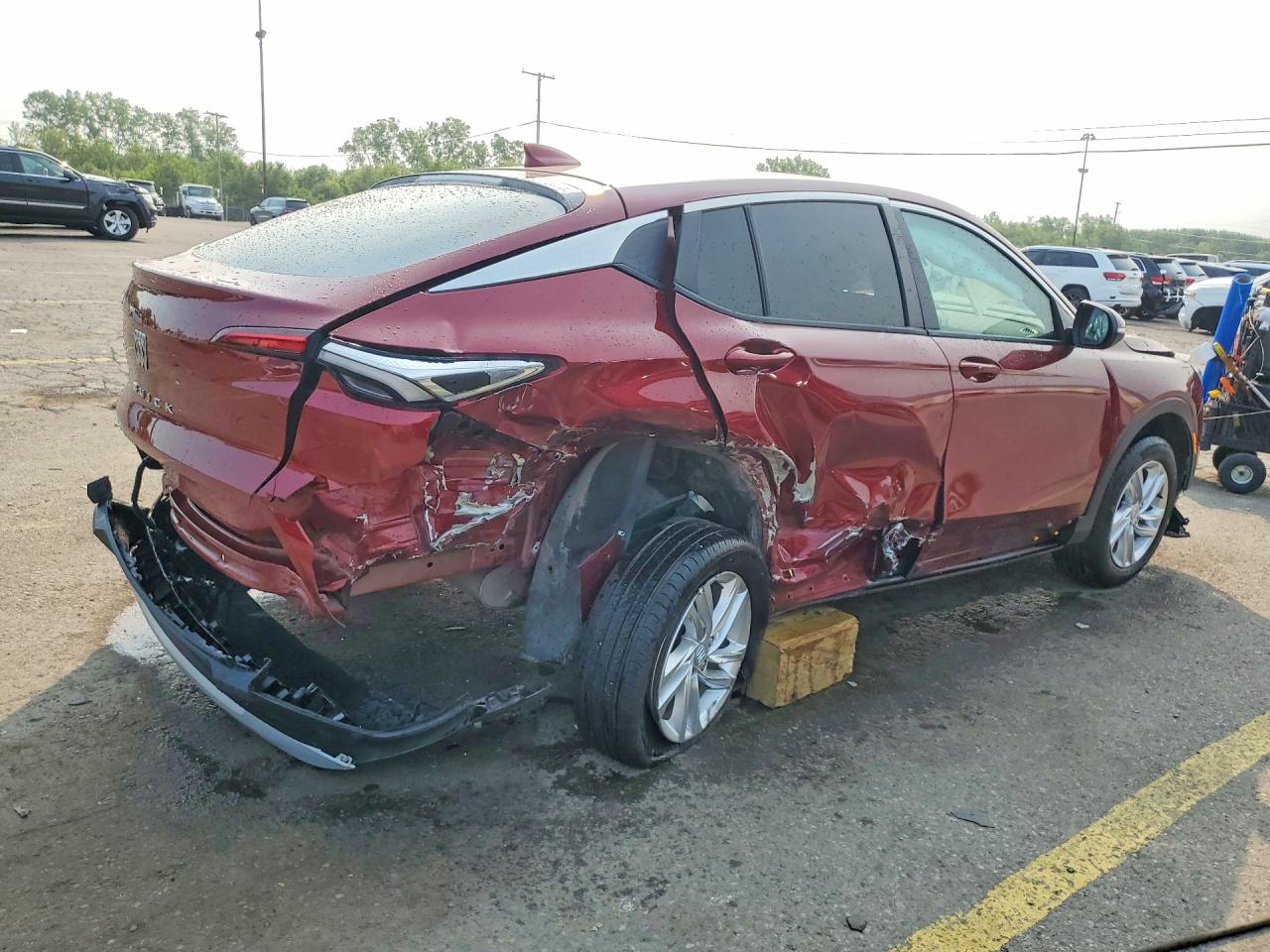 2024 Buick Envista Preferred Red vin: KL47LAE21RB145078