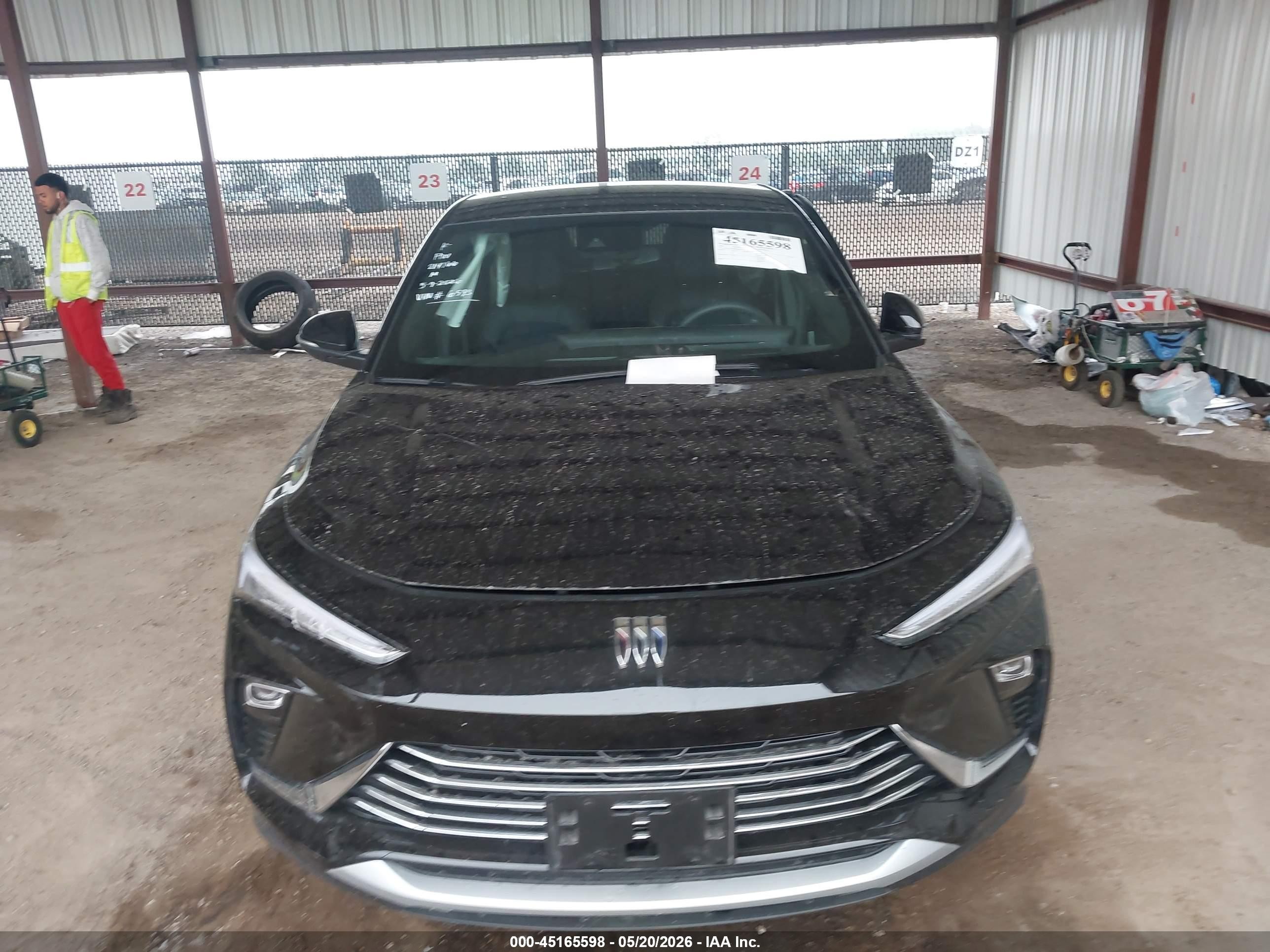 2025 Buick Envista Preferred Fwd Черный vin: KL47LAEP4SB226593