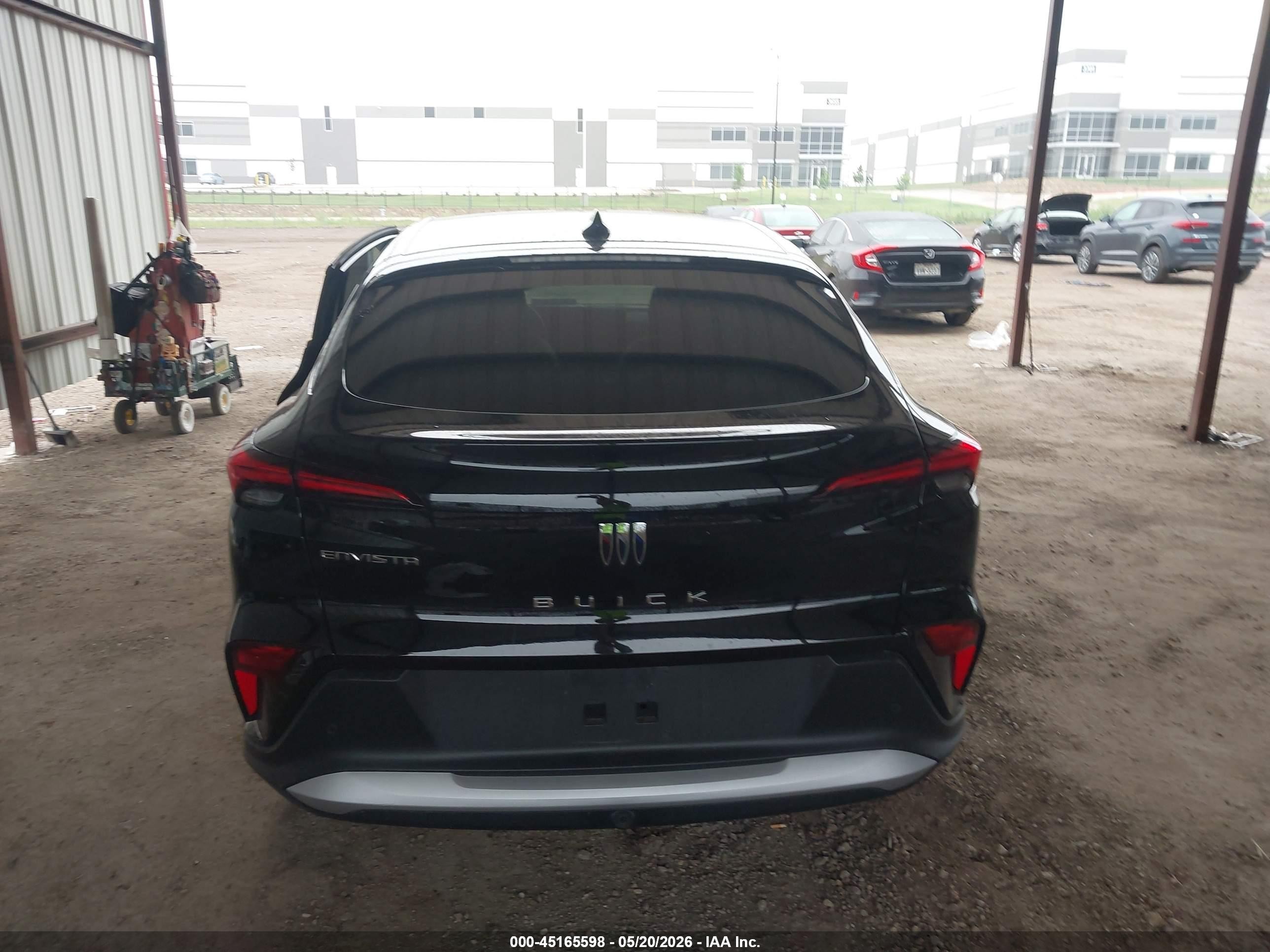 2025 Buick Envista Preferred Fwd Черный vin: KL47LAEP4SB226593