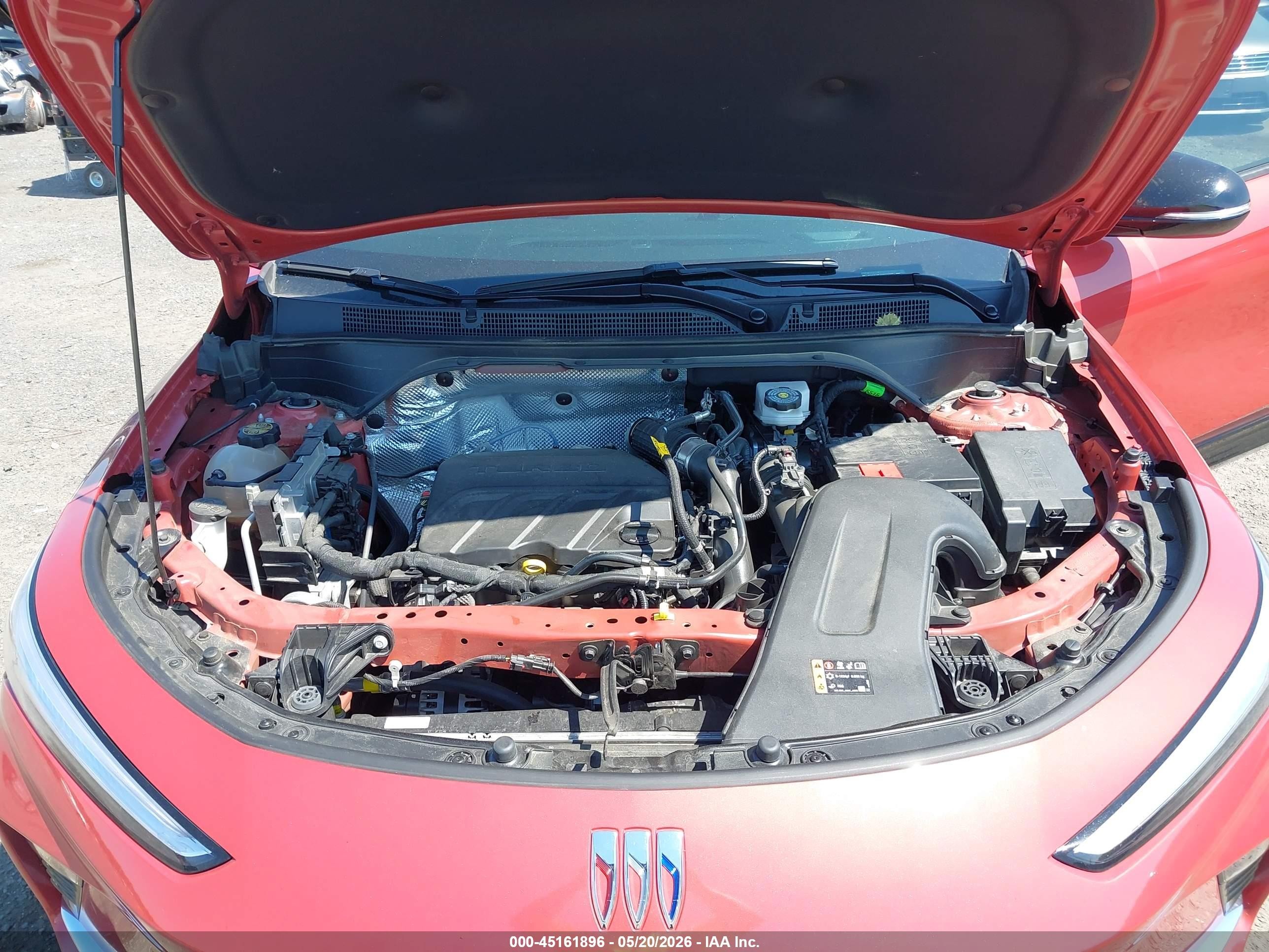 2024 Buick Envista Sport Touring Fwd Orange vin: KL47LBE27RB154745