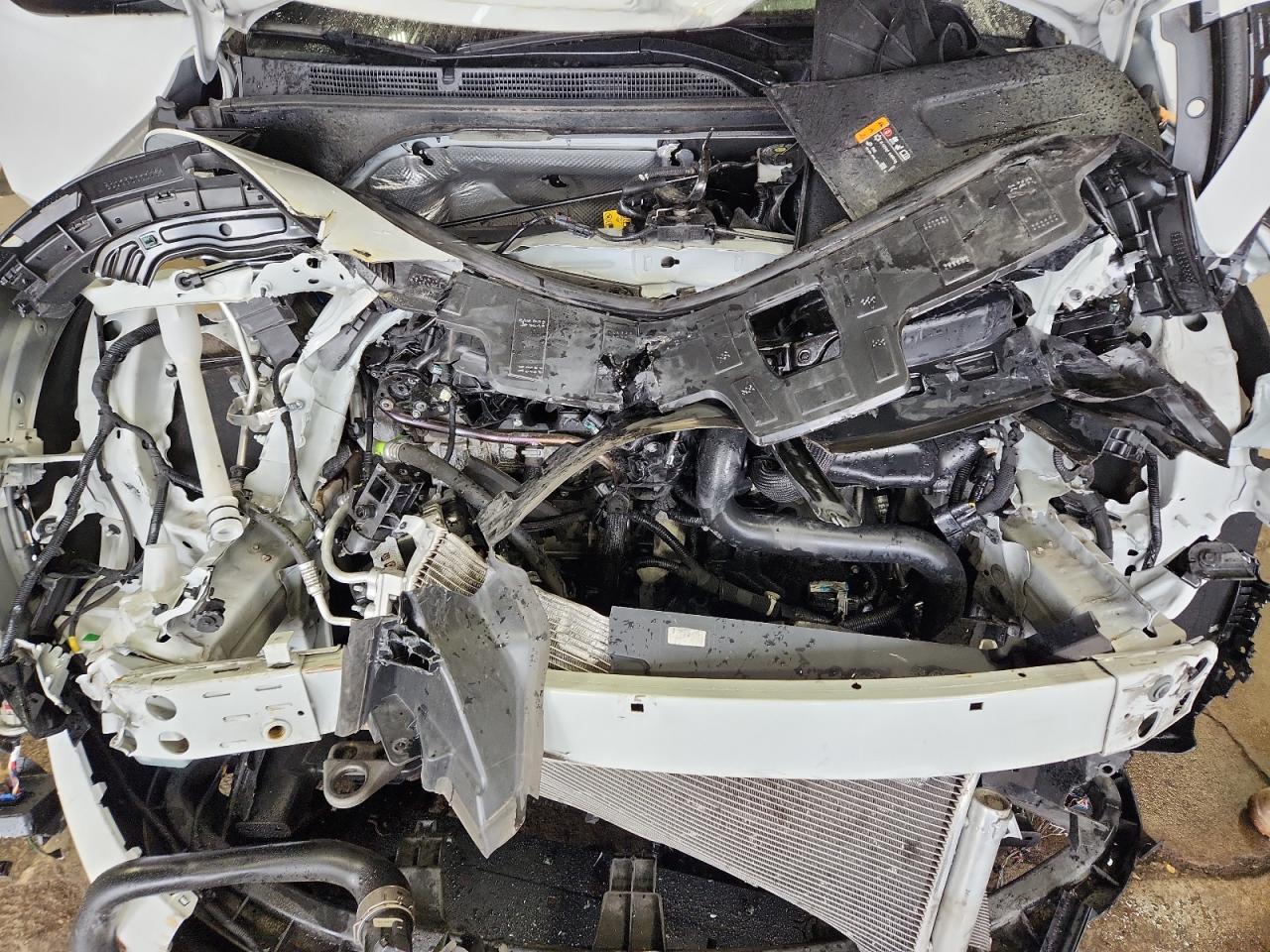 2025 Buick Envista Sport Touring White vin: KL47LBEP2SB079891 Damage: Engine, Cracked, Replacement Required