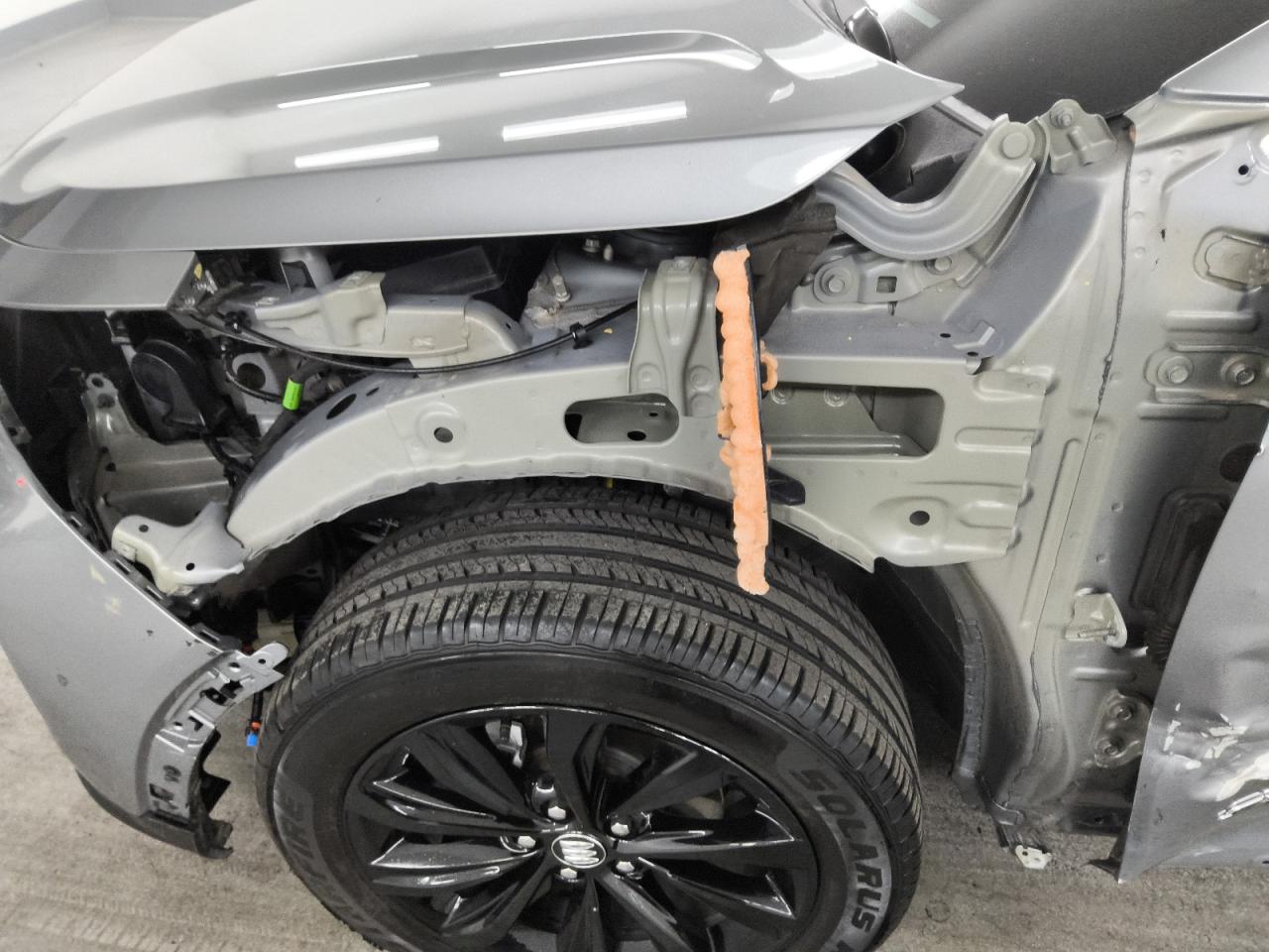 2025 Buick Envista Sport Touring Gray vin: KL47LBEP3SB189686 Damage: Left Front Fender, Missing, Replacement Required