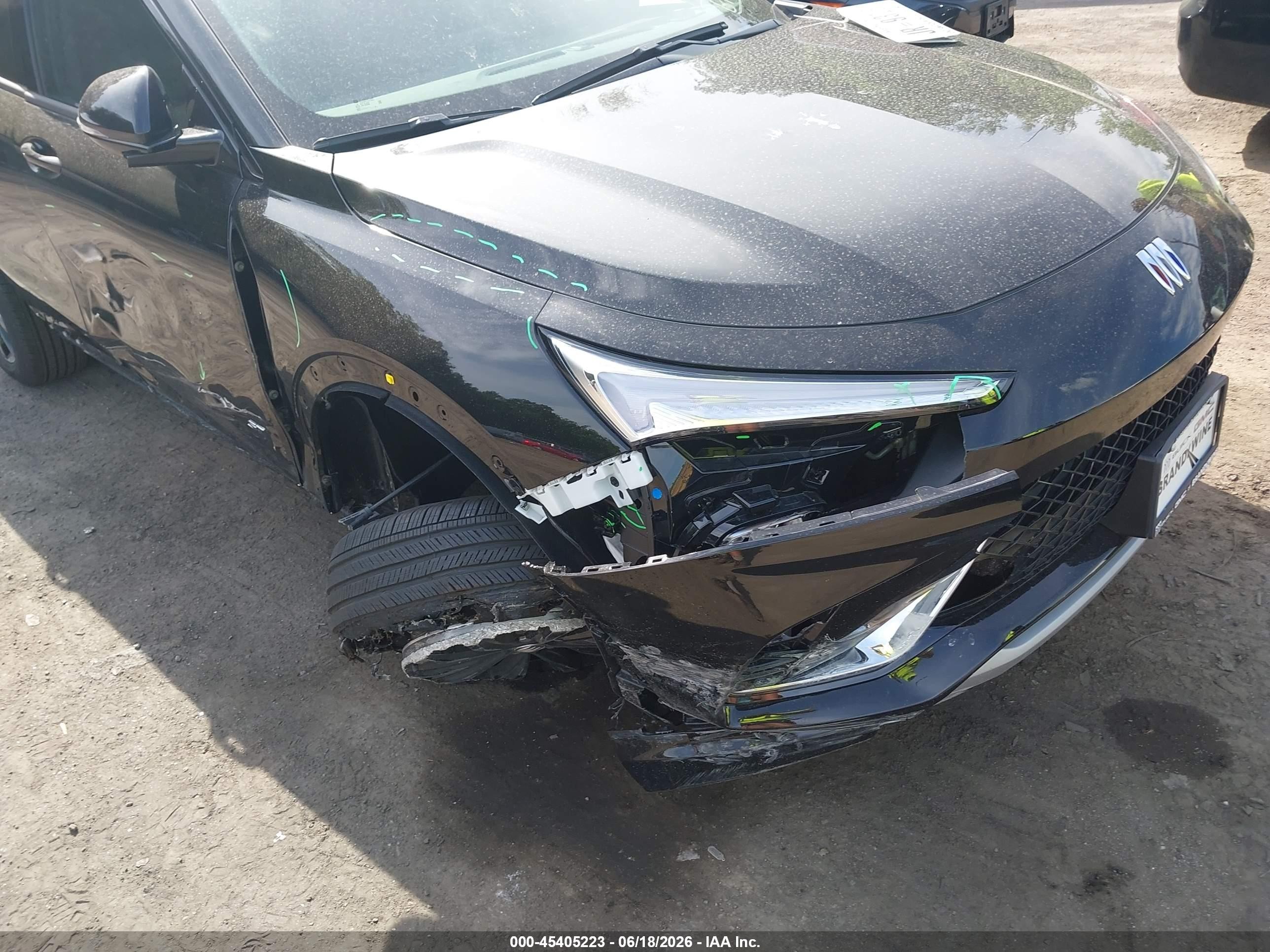 2026 Buick Envista Sport Touring Fwd Черный vin: KL47LBEP5TB176360
