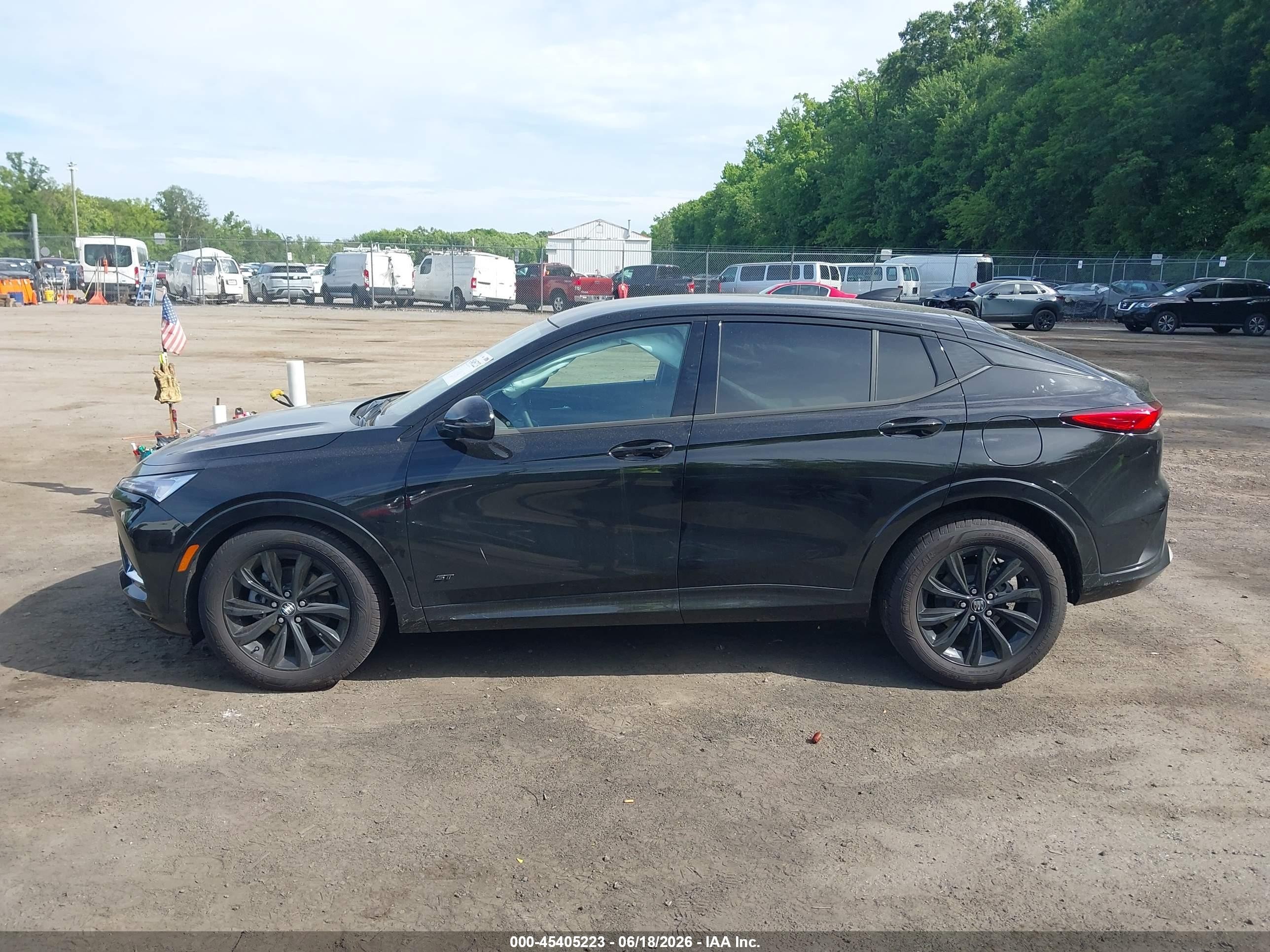 2026 Buick Envista Sport Touring Fwd Черный vin: KL47LBEP5TB176360